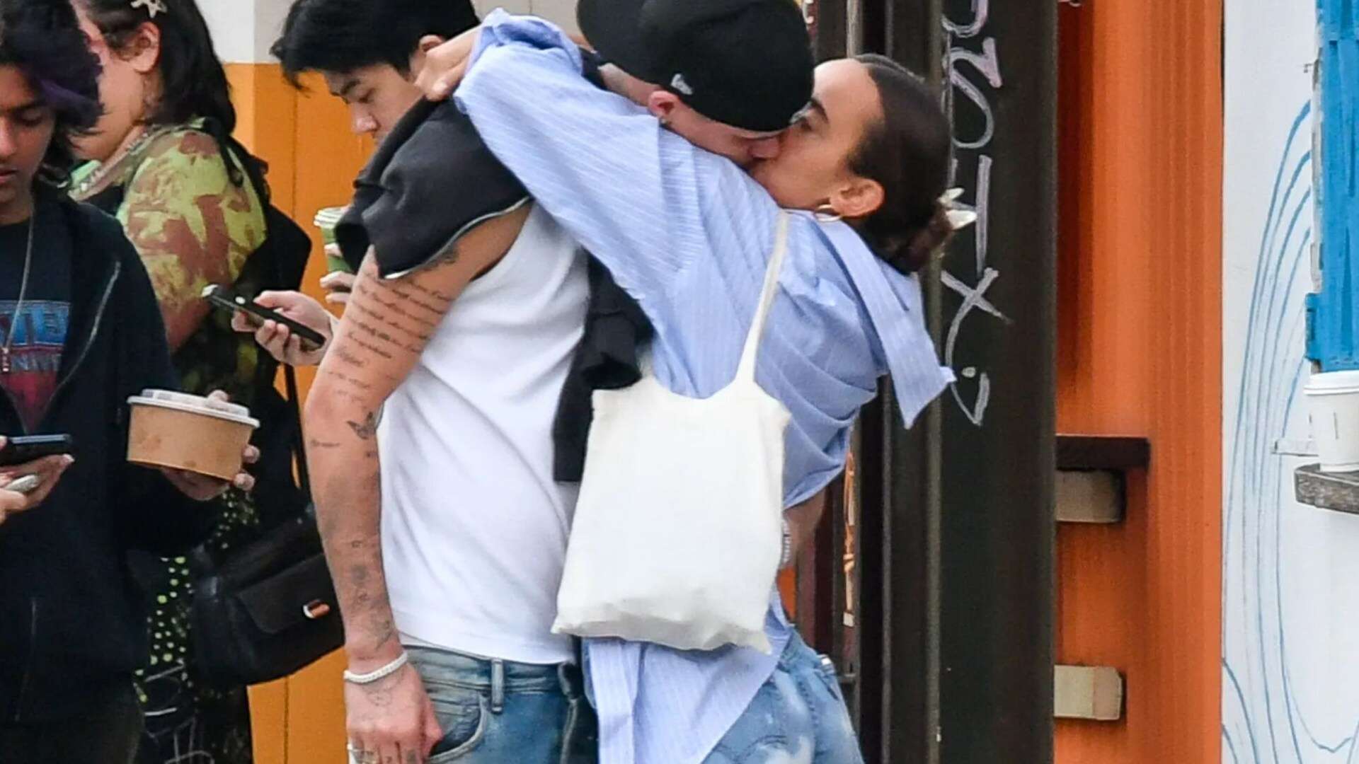 Romeo Beckham confirms he's dating another nepo-baby as they're spotted snogging