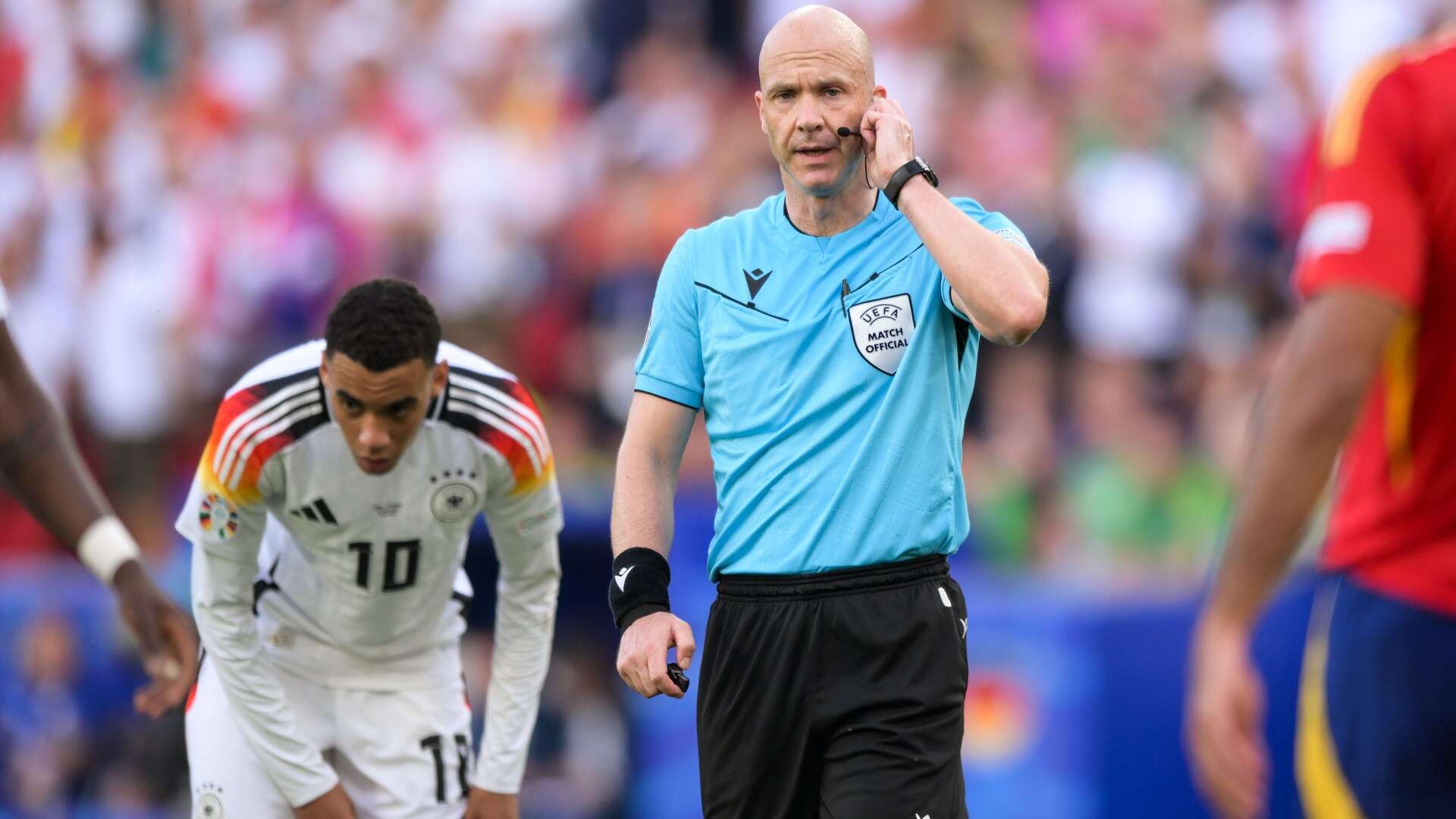 Anthony Taylor in firing line AGAIN as Uefa admit he made error at Euro 2024