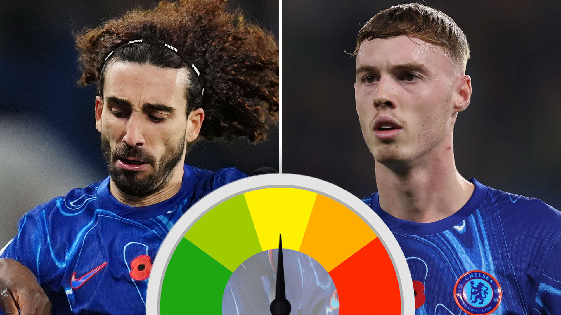 Cucurella wins tussle with Saka but Palmer troubled by knee injury