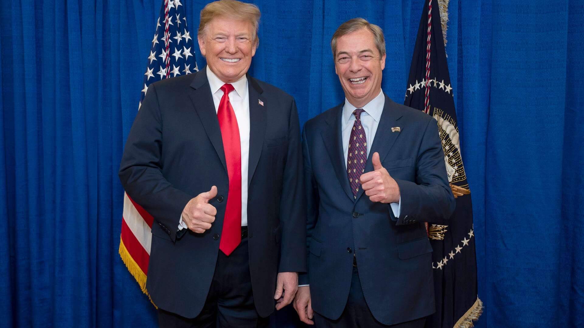 Nigel Farage offers to act as a 'bridge' between Mandelson and Trump