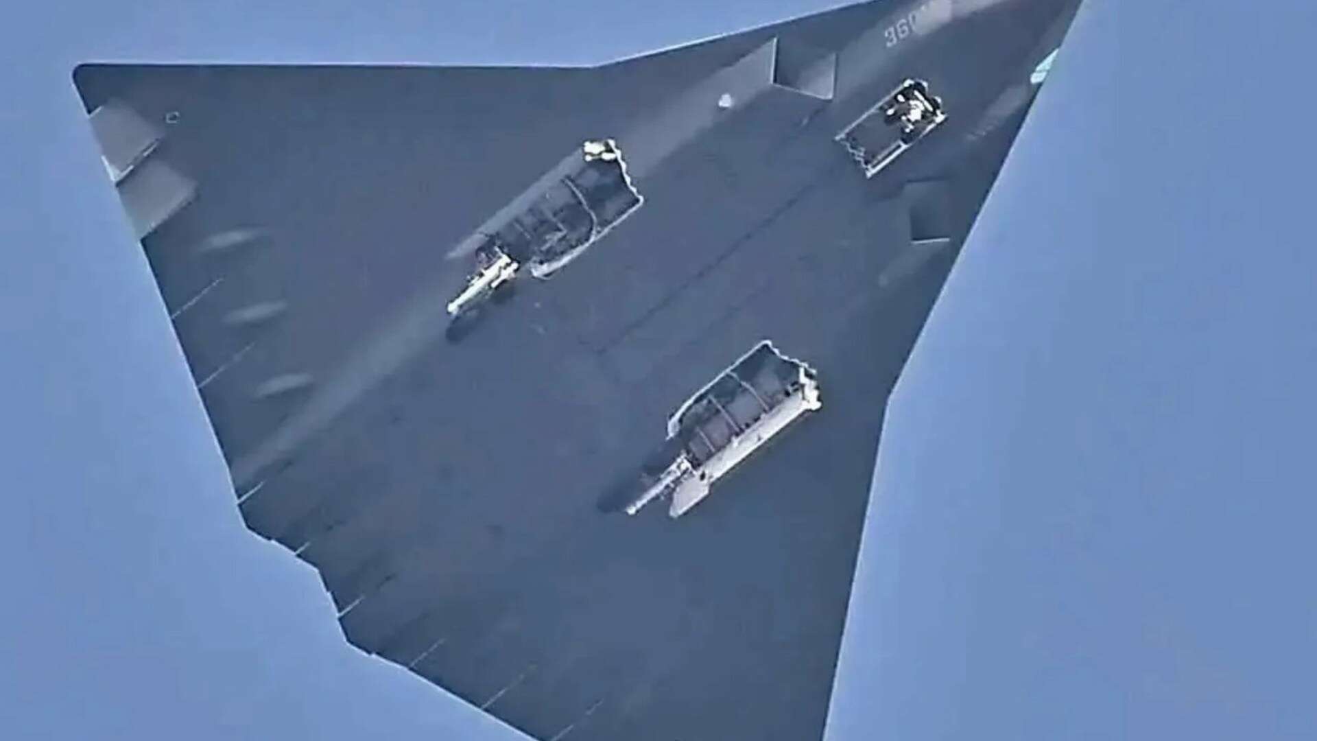 Watch China unveil menacing new 'UFO-shaped' fighter jet with no tail