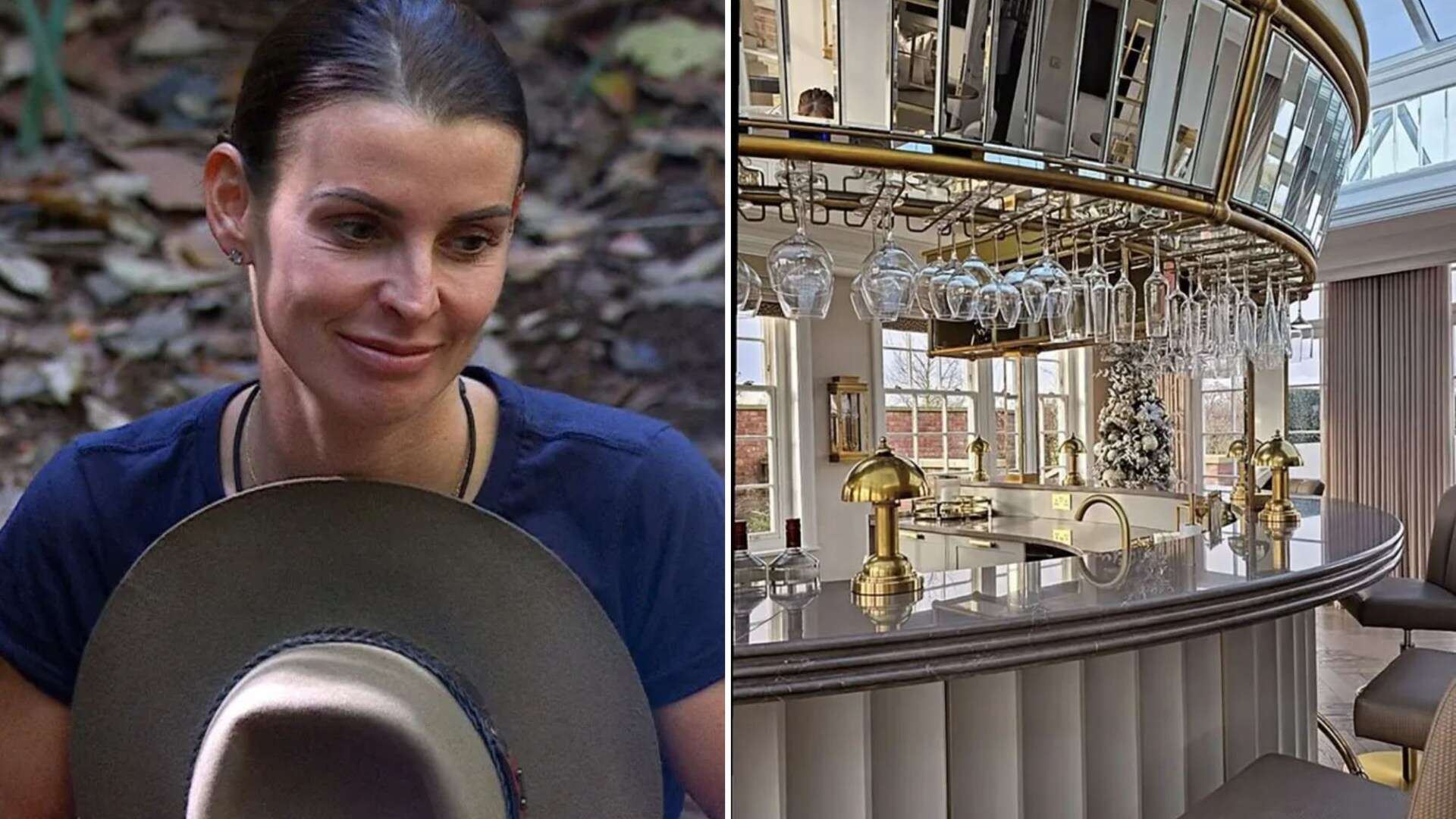 Coleen Rooney shows off huge bar at £20million mansion