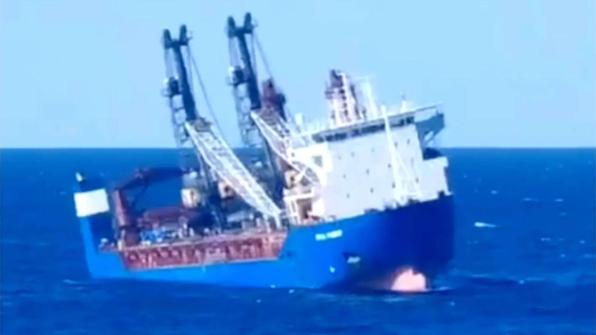 Russian ship on secret mission sinks off coast of Spain after 'explosion'