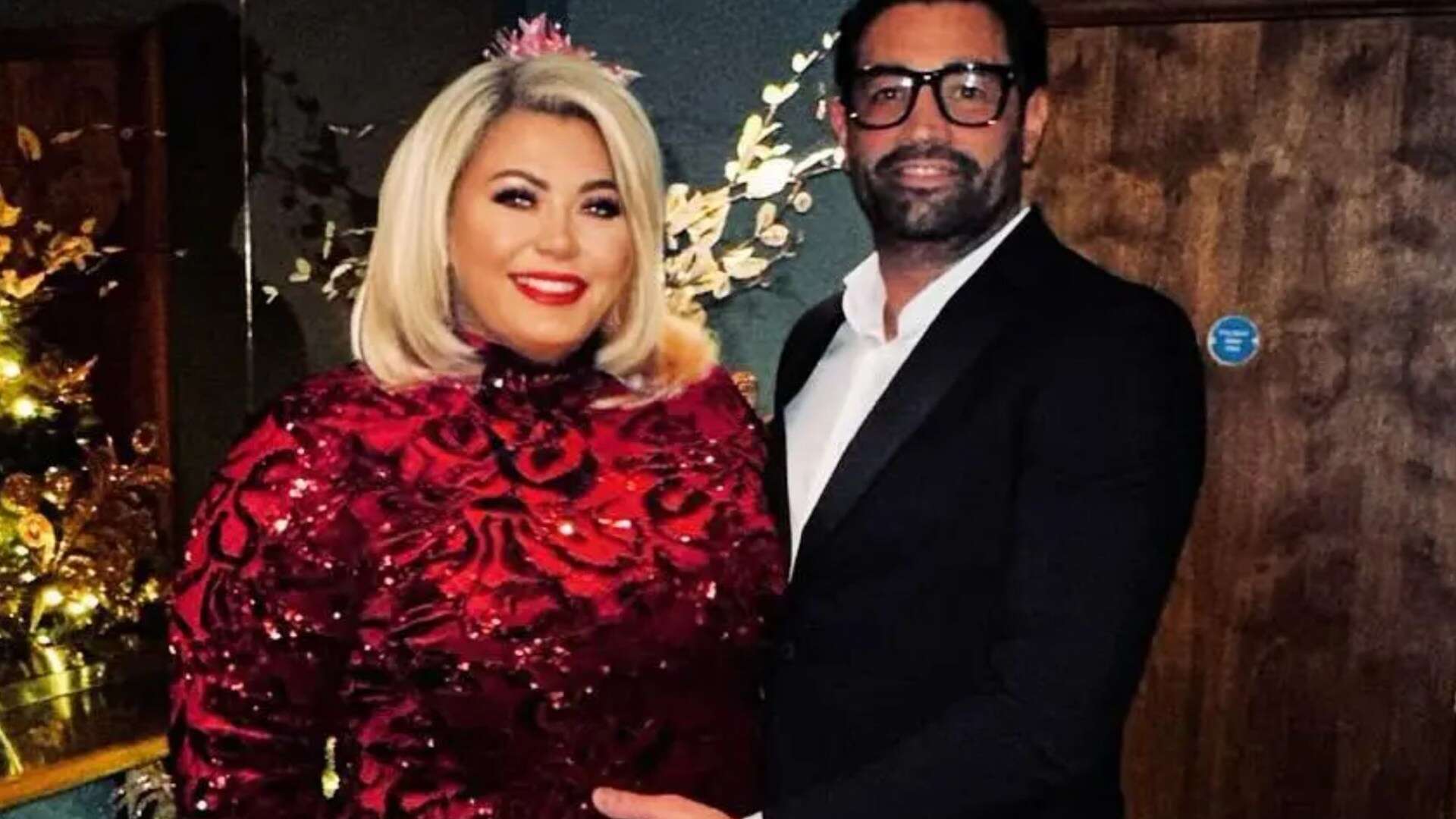 Gemma Collins' heartbreak as fiancé Rami is rushed to hospital in an ambulance