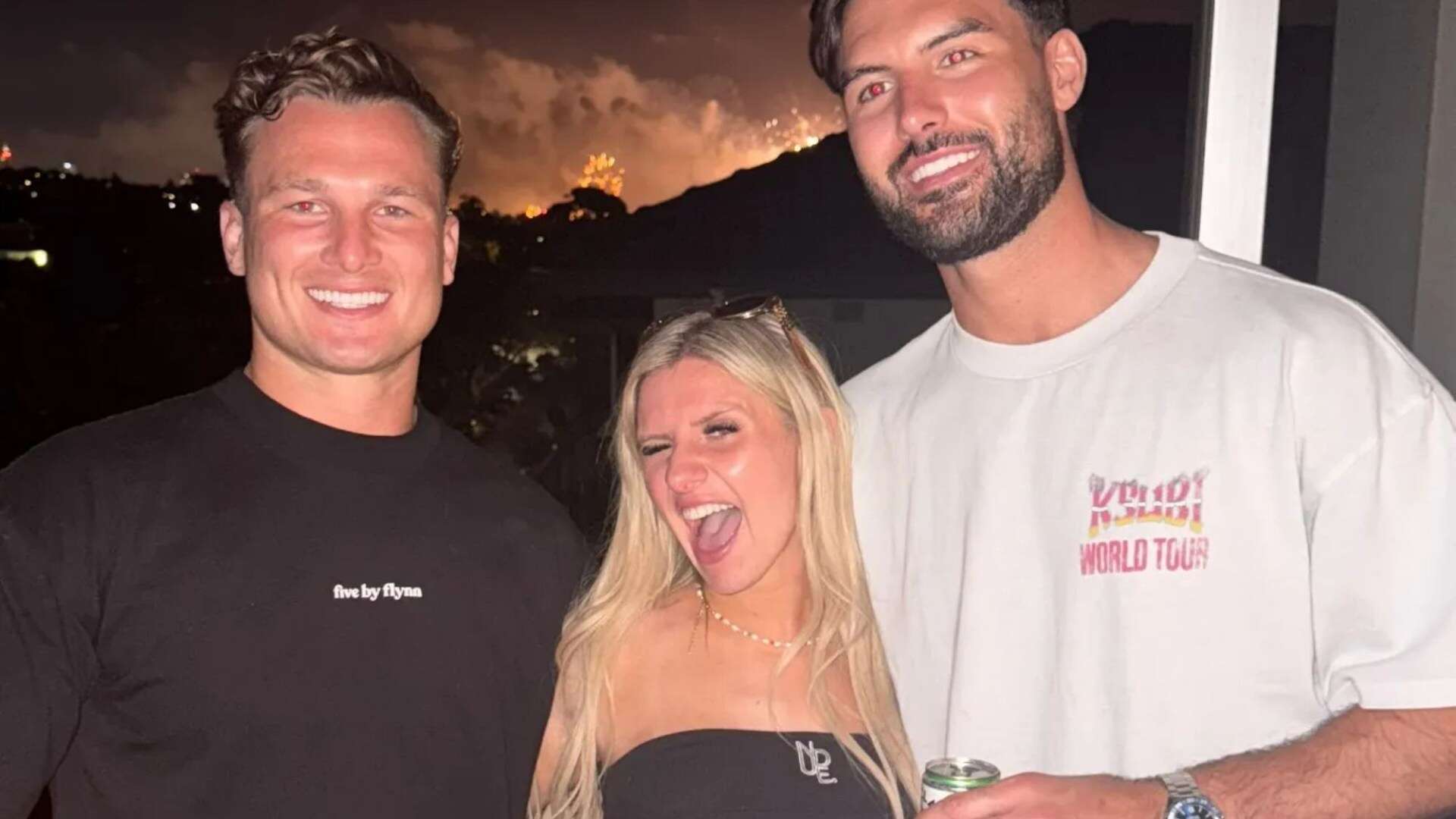 Love Island stars kick off boozy New Year’s Eve celebrations to see in 2025