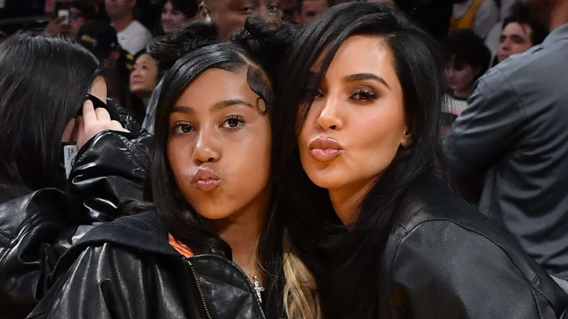 North West, 11, towers over mom Kim Kardashian as they dance in new TikTok