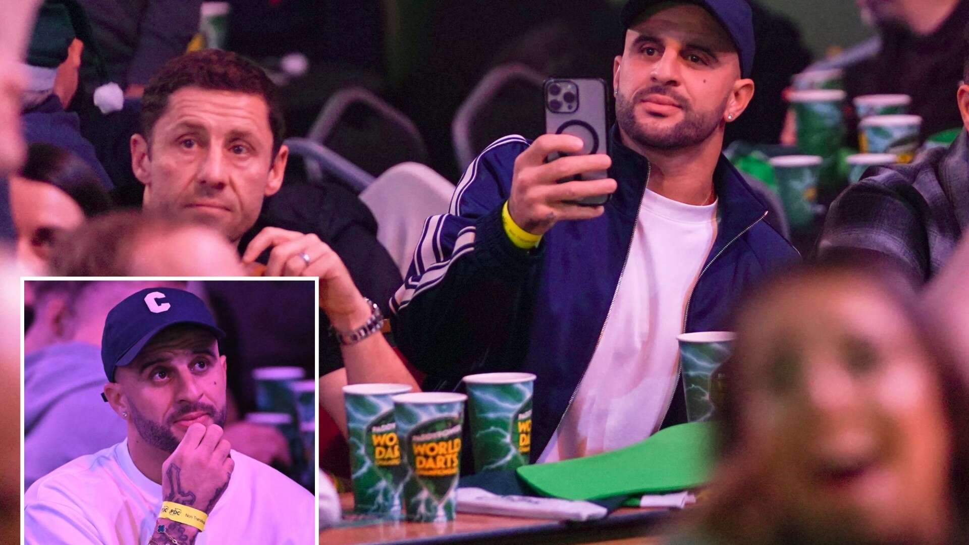 Kyle Walker enjoys night at darts after refusing to buy Xmas presents for kids