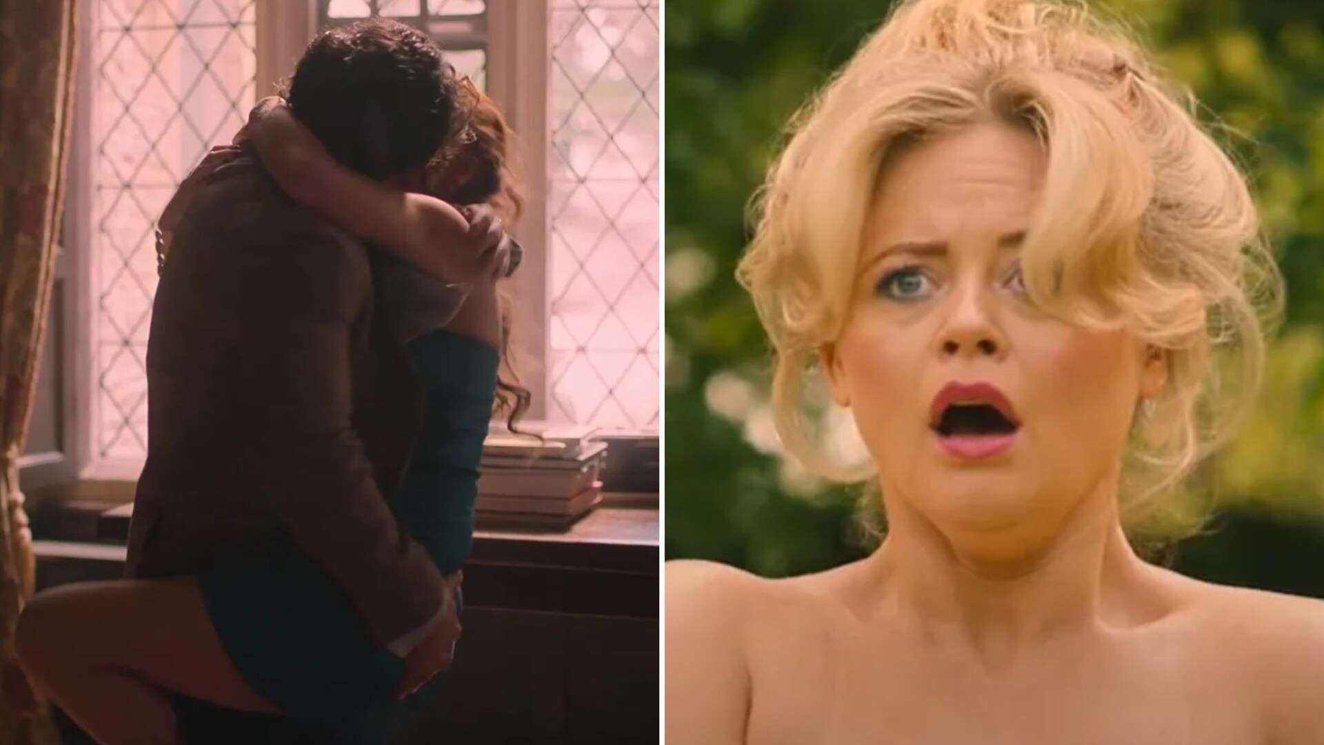 Rivals shock as sexy series kicks off with romps & NAKED Emily Atack plays tennis