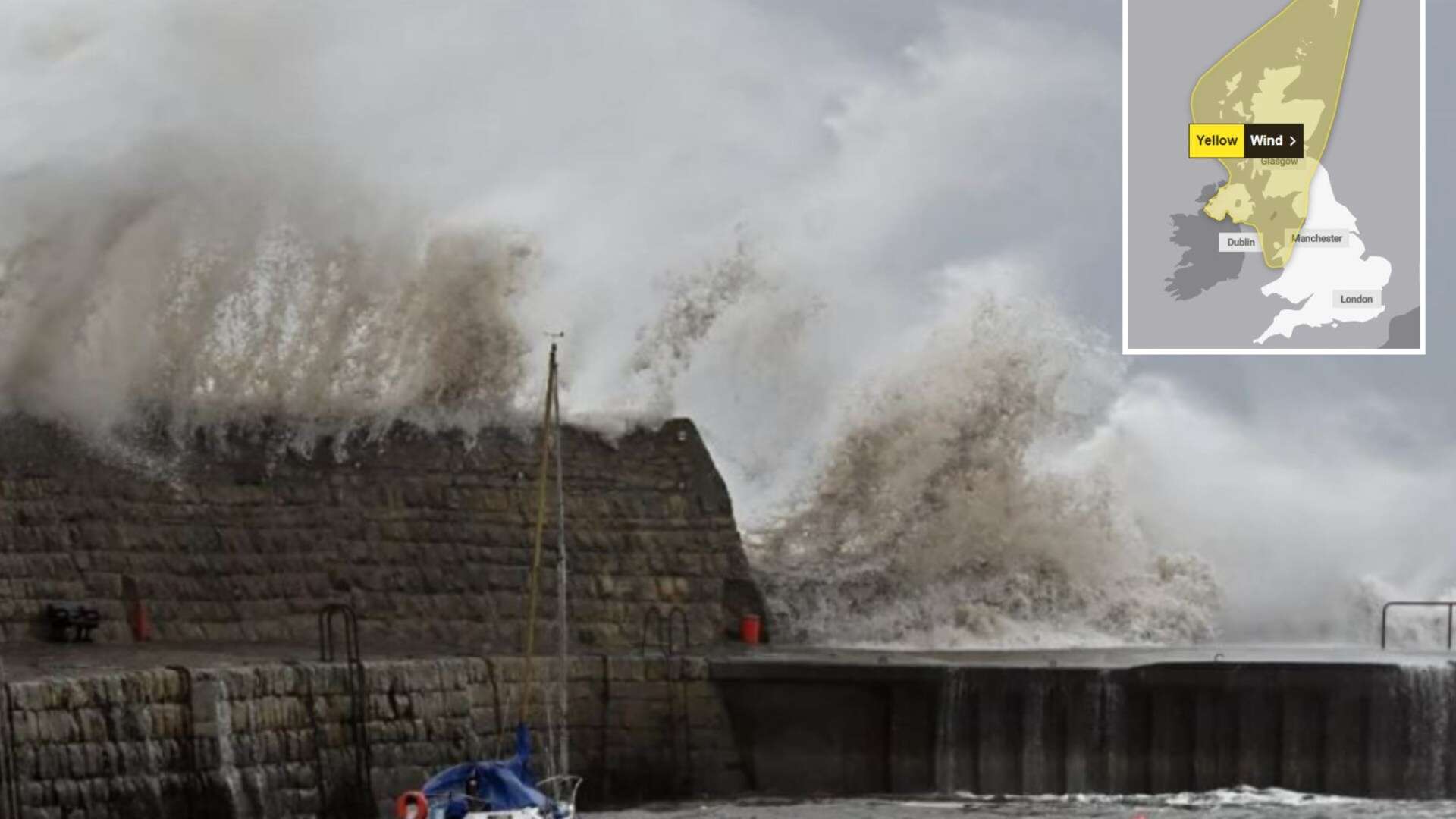 Met Office names first storm of season set to unleash 80mph 'danger to life' winds