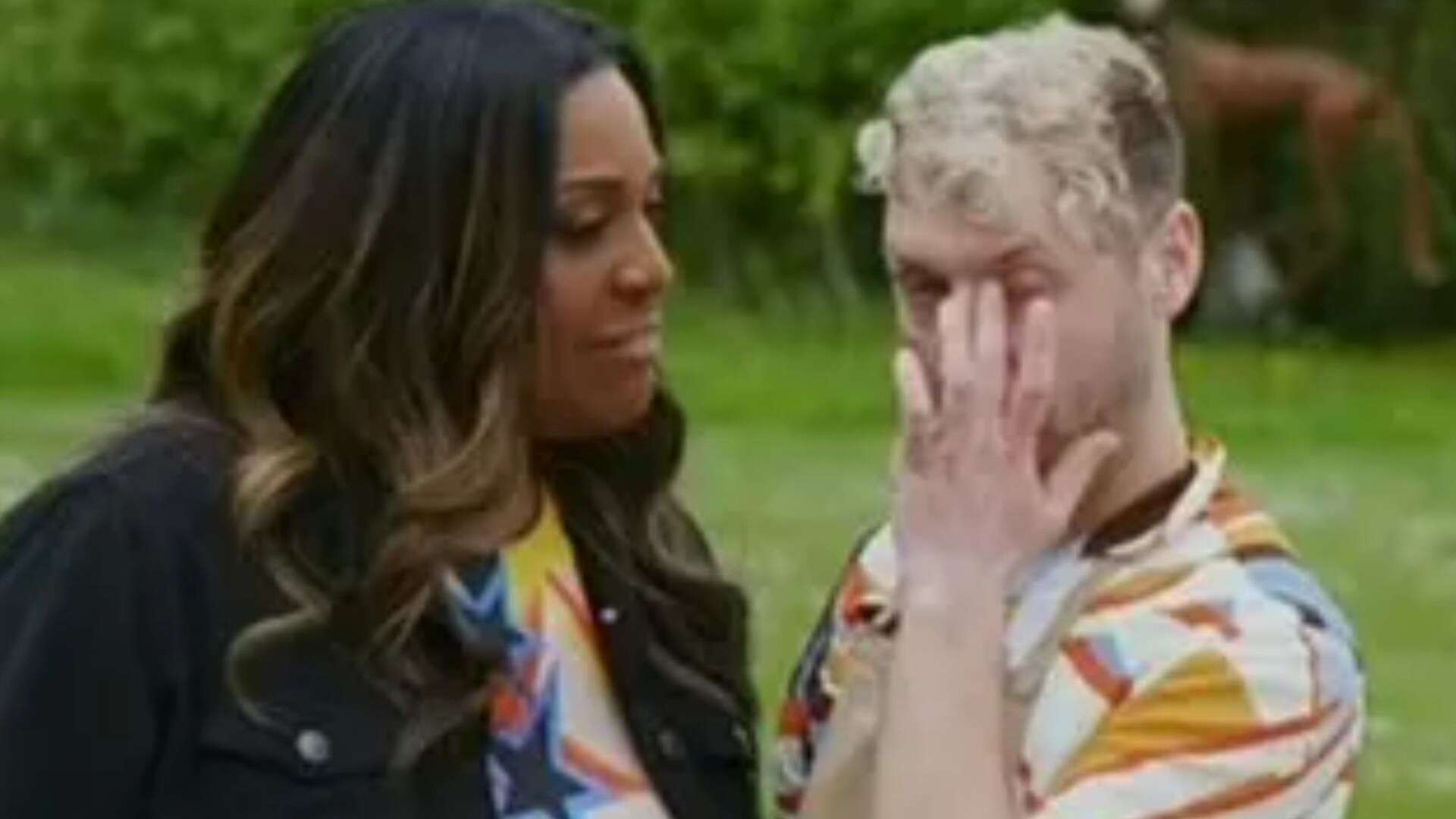 Shock moment Bake Off star storms out of C4 tent in tears after huge blunder