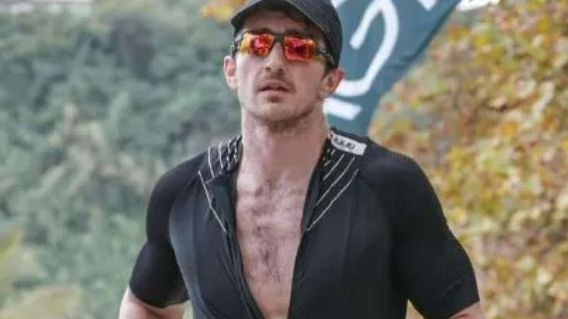 Chart-topping pop star's ex looks unrecognisable as he trains for Ironman