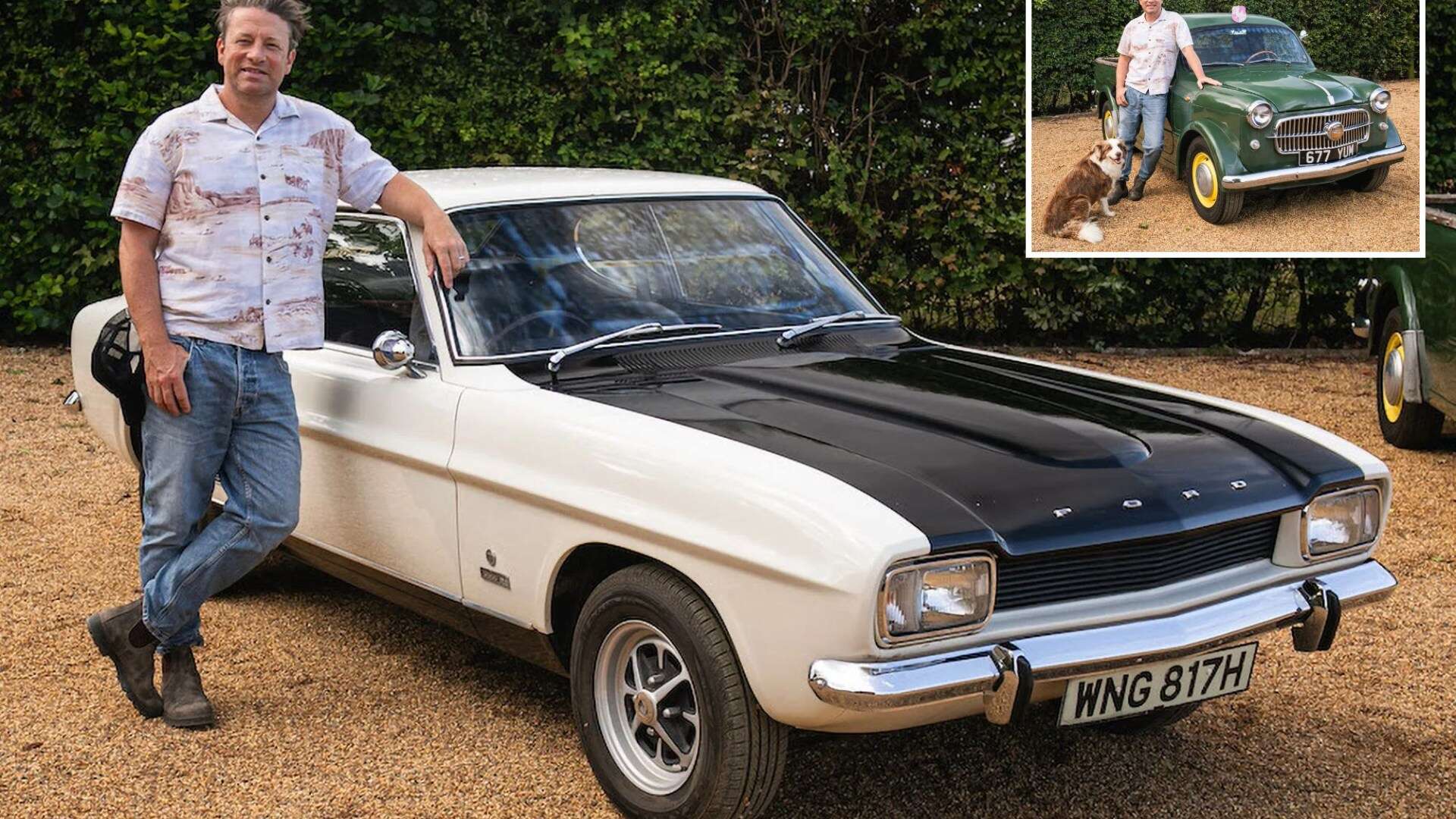 Jamie Oliver sells his two vintage cars including 'very collectable' Ford