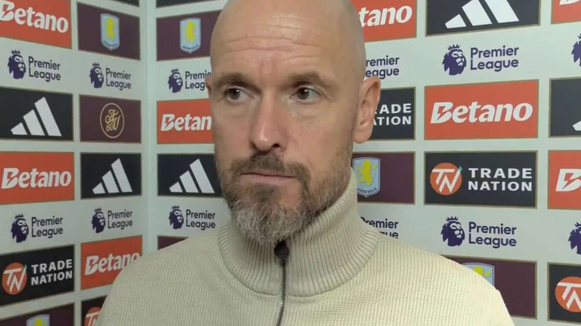 Ten Hag 'did not help himself with what he said after Man Utd's draw with Villa'