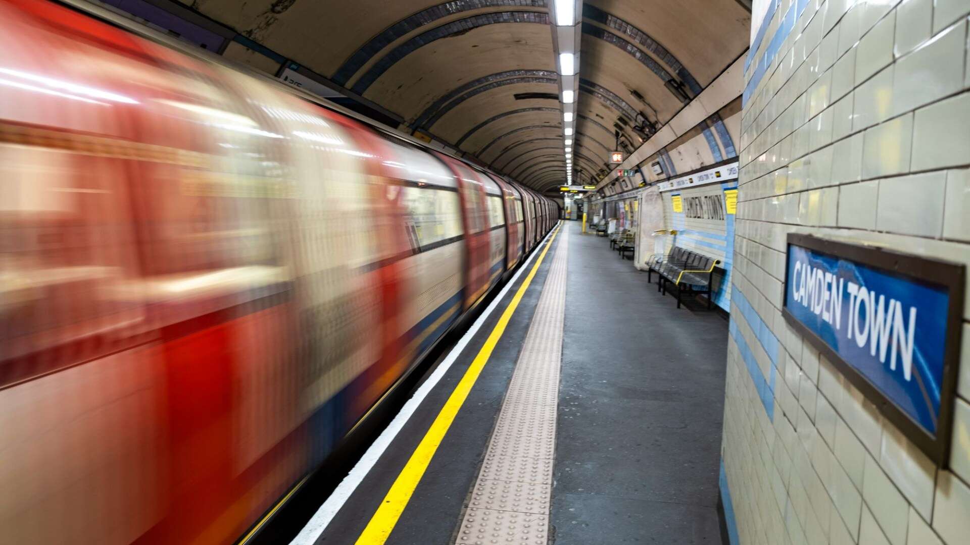 Tube speeds off with NO driver on board after they hopped off for loo break