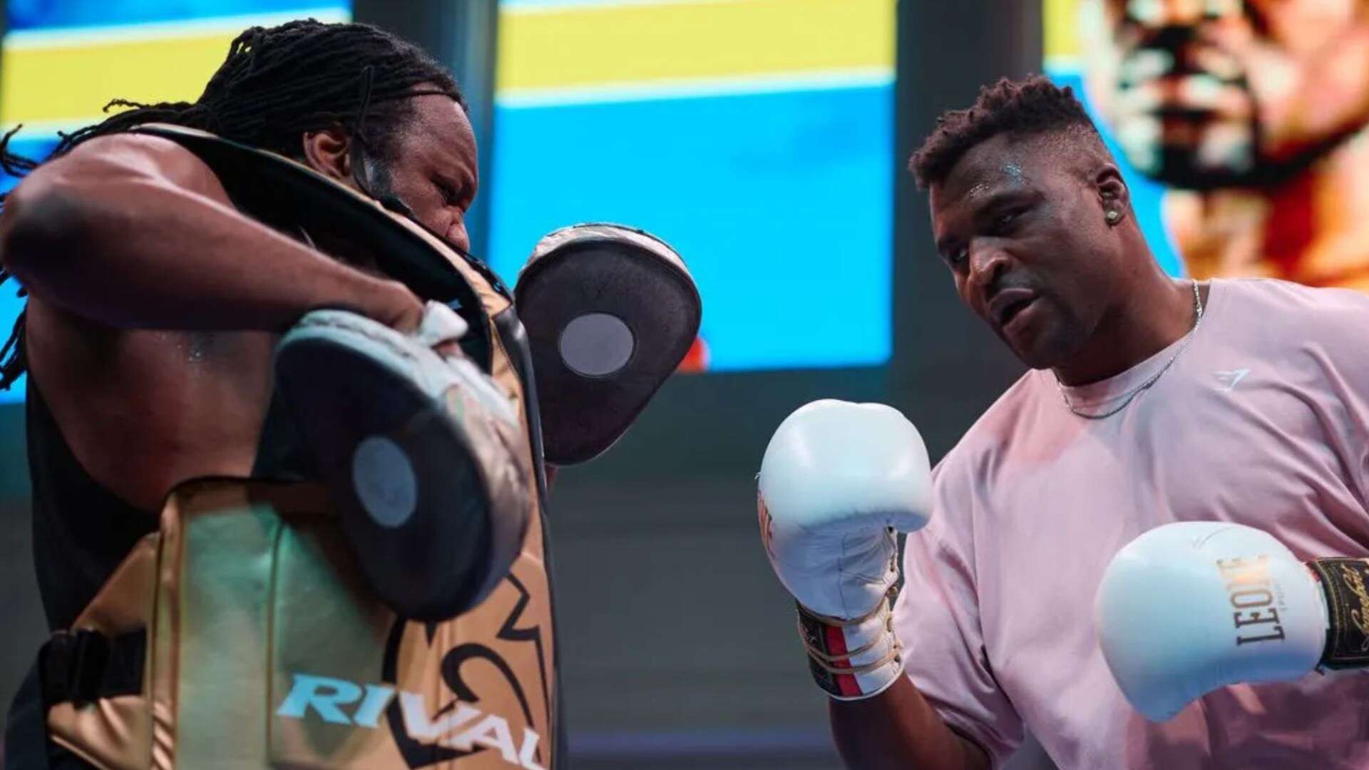 Training Ngannou is just as painful as fighting... he punches as hard as Tyson