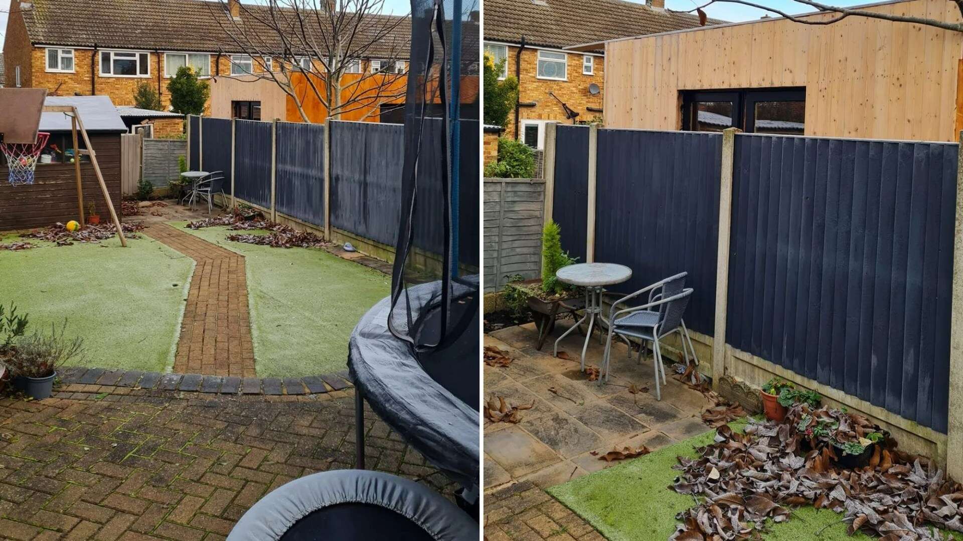 My neighbours turned their shed into a nail shop - it's like the high street now