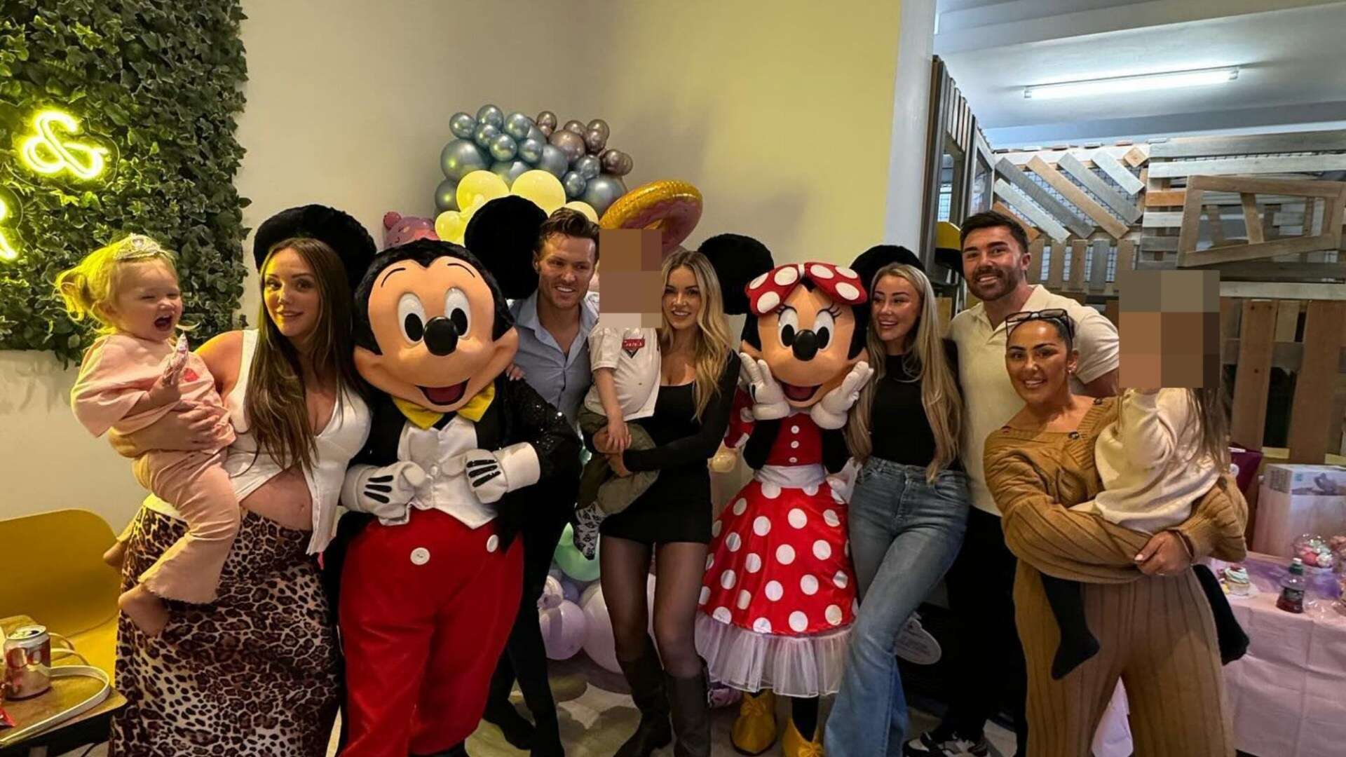 Inside pregnant Charlotte Crosby's 2nd birthday party for daughter Alba