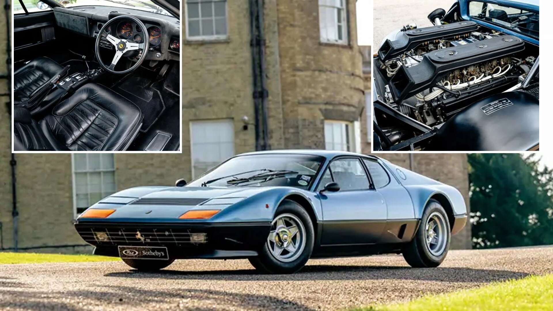 Rare BLUE Ferrari on auction for whopping sum... and it's one of only six