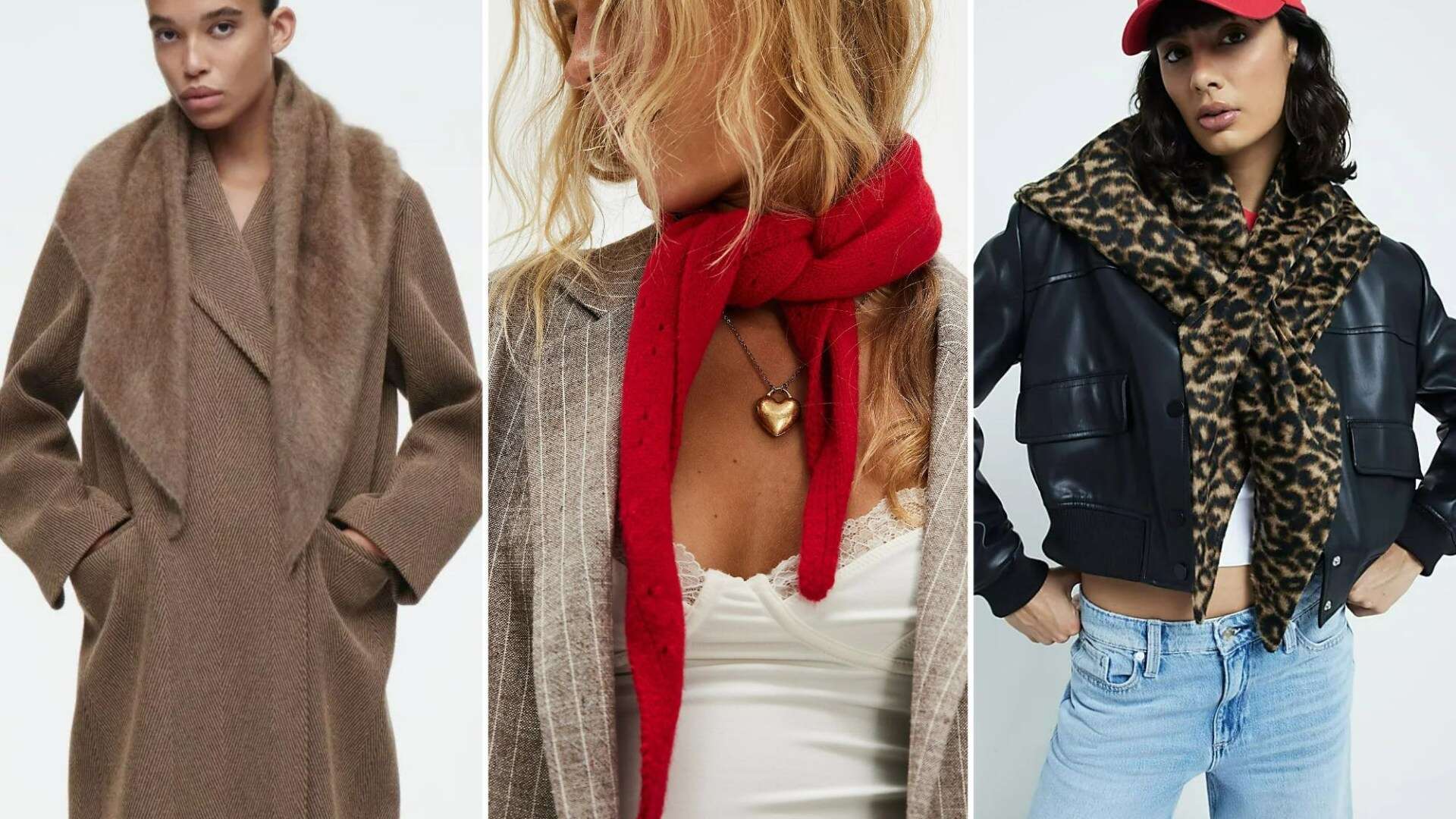 This new scarf shape is trending everywhere on the high-street