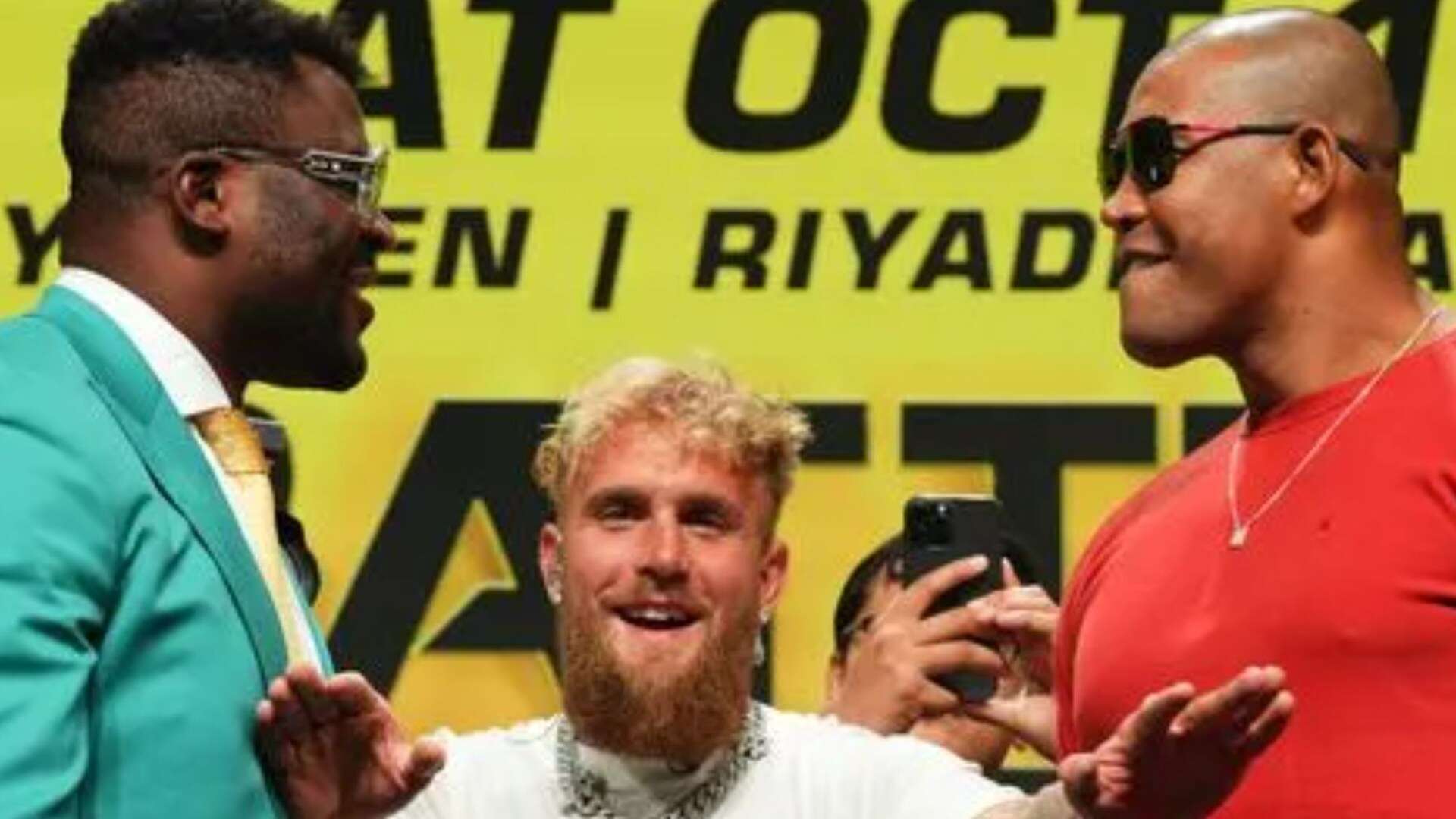 Jake Paul reveals prediction for Francis Ngannou vs Renan Ferreira