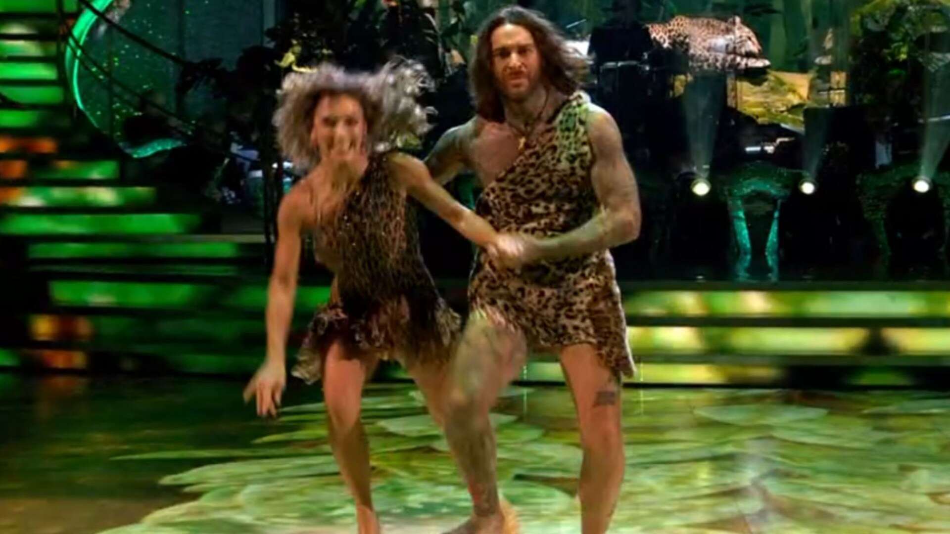 Watch the moment Strictly's Pete Wicks almost sends Jowita 'flying' in huge blunder