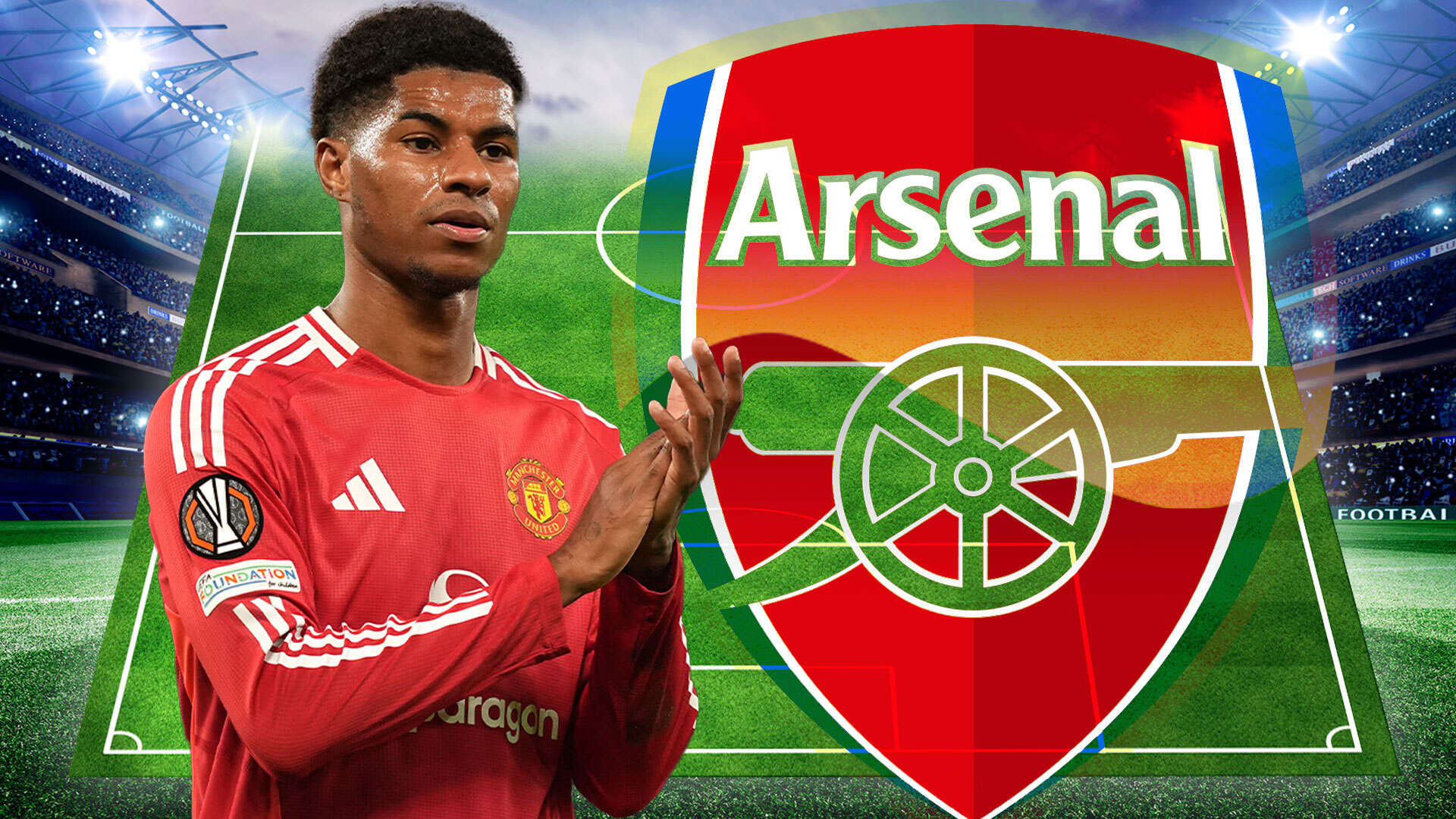 Three ways Arsenal could line up with Rashford as star wants Man Utd exit