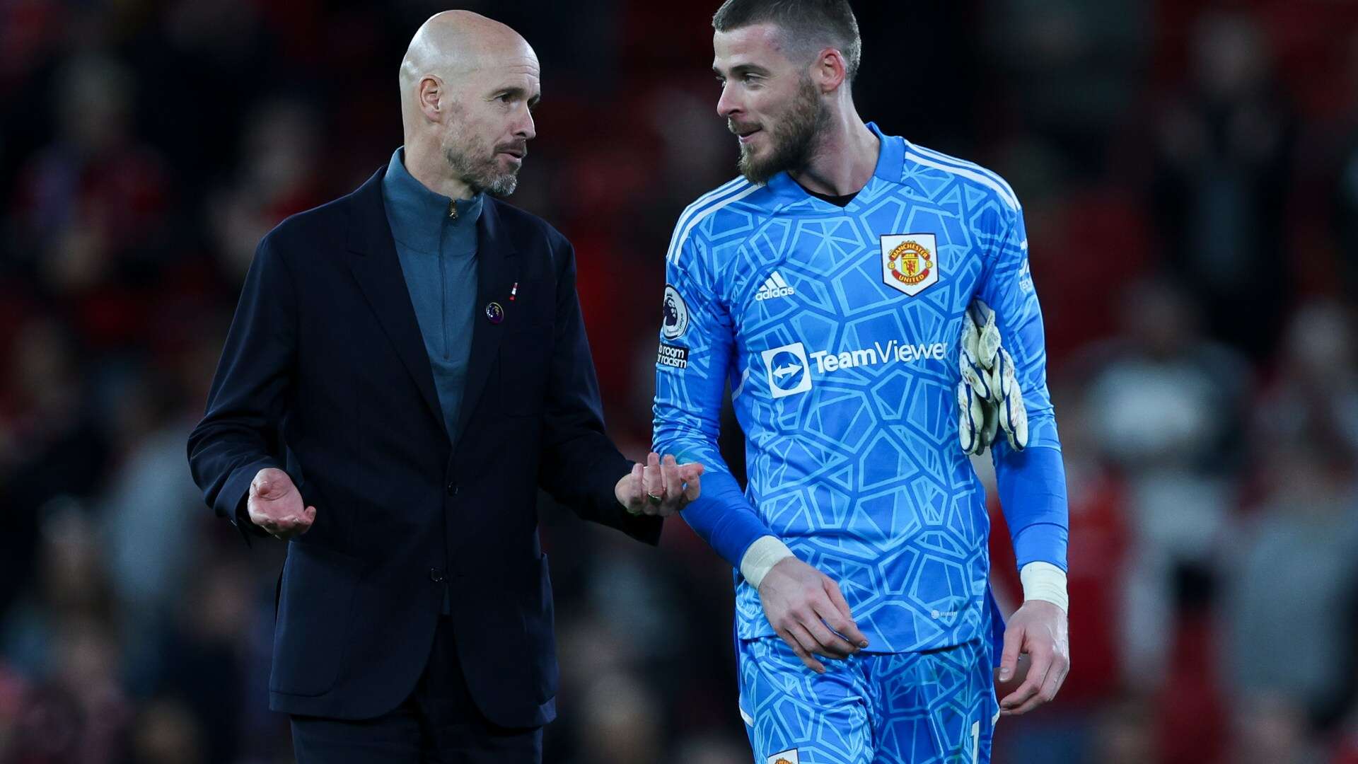 Man Utd legend De Gea posts very cryptic message following Ten Hag sacking