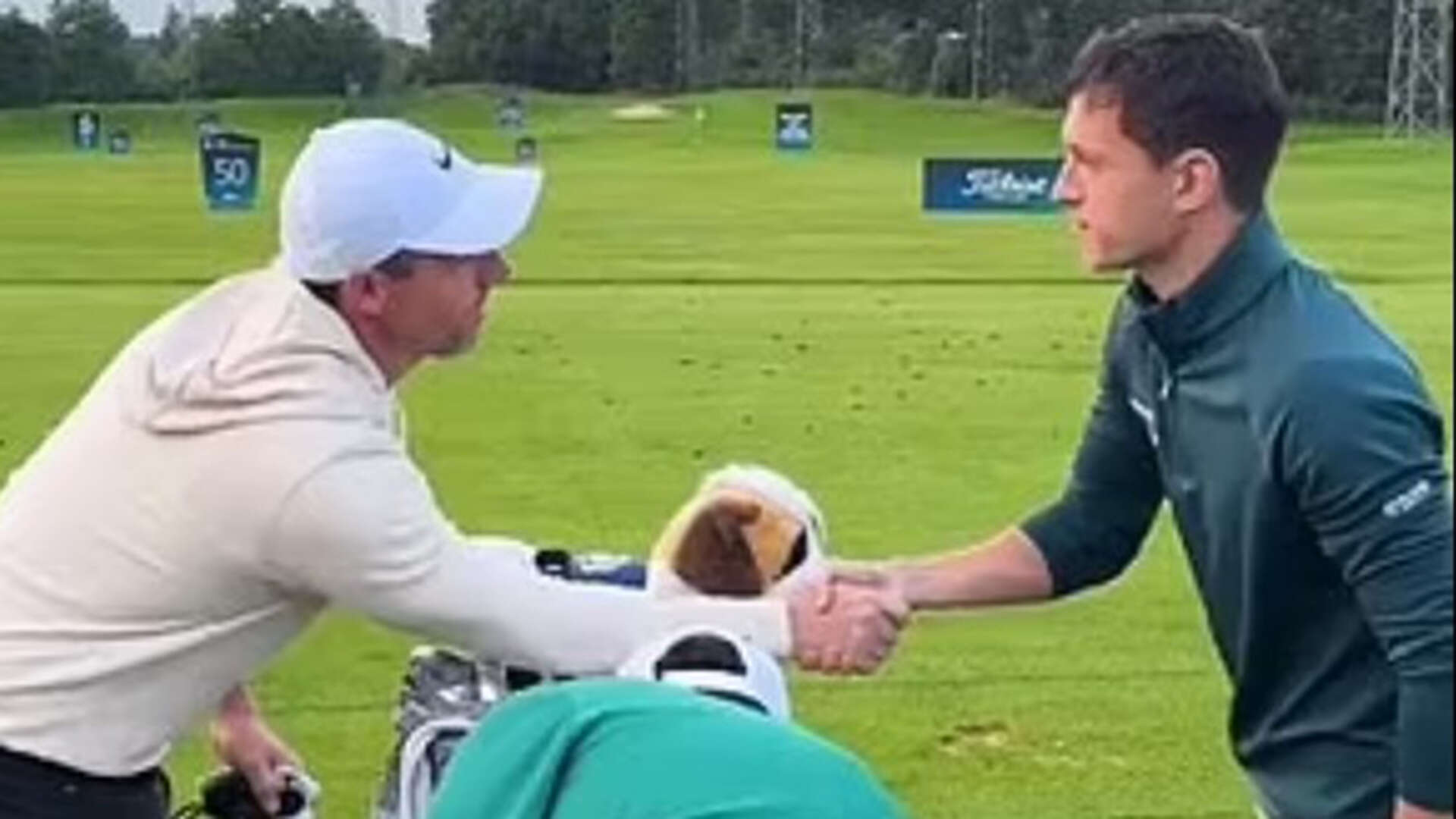 Watch awkward moment Rory McIlroy 'hasn't got a clue who Hollywood star is'