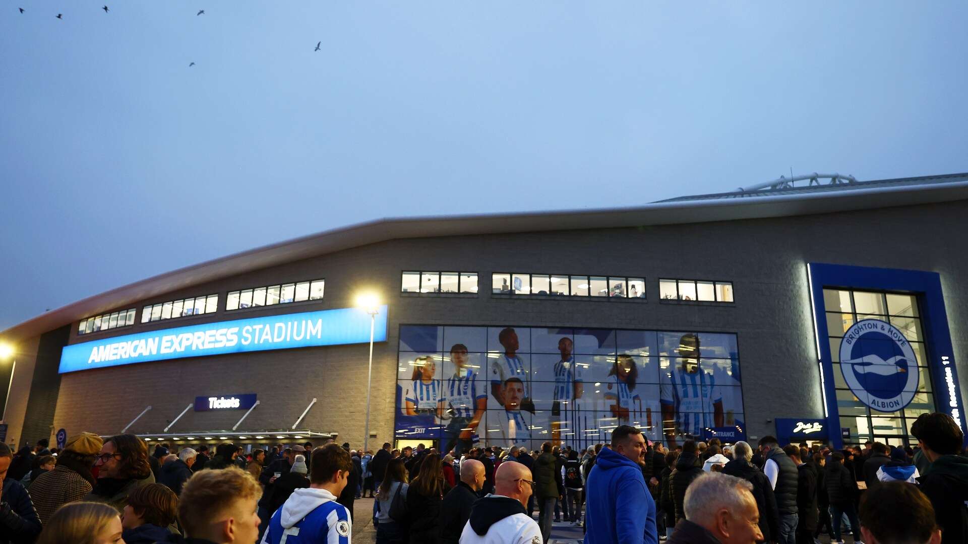 Latest from the Amex as Simpson-Pusey, 19, makes Man City Prem debut