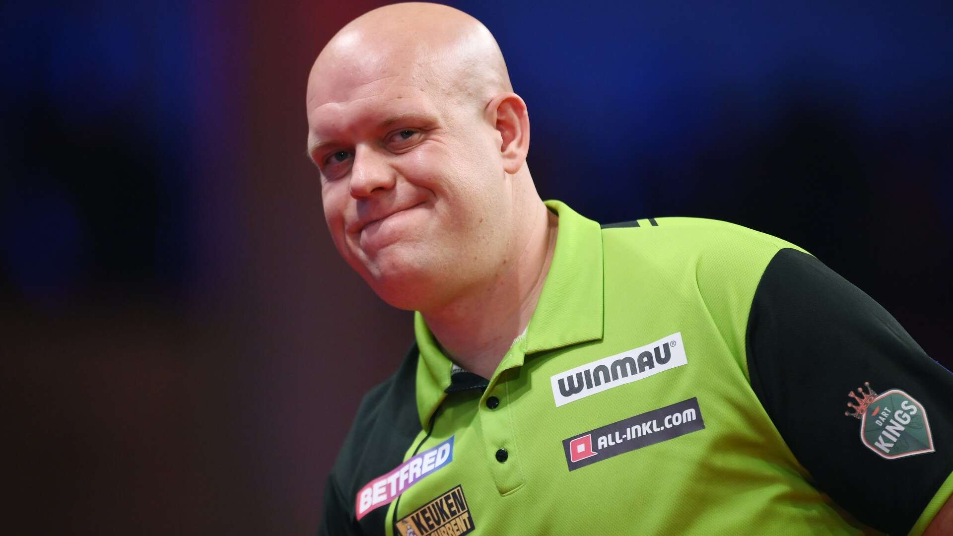 Van Gerwen has underachieved and should have won a lot more, says darts referee