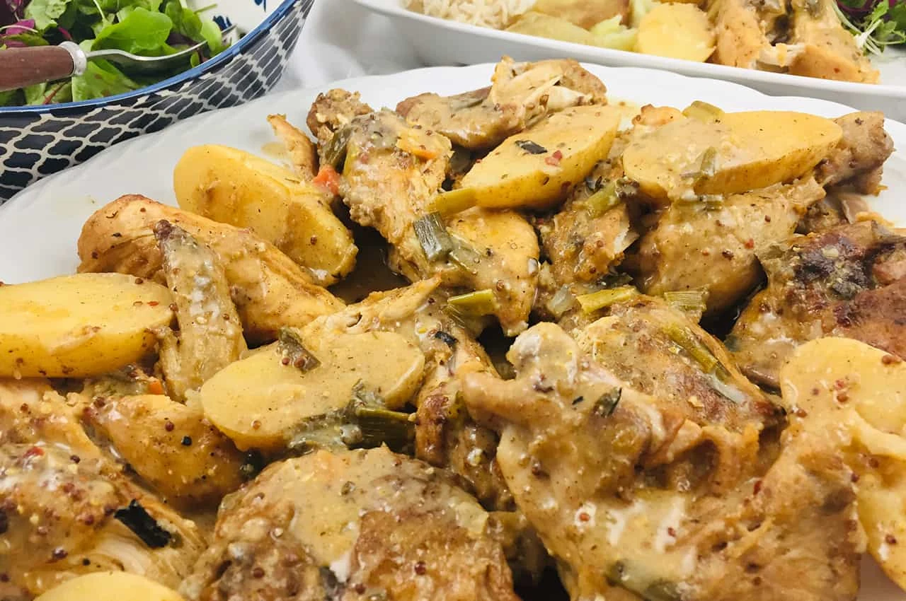 Tasty Chicken Casserole Smothered in Smoked Paprika Sauce