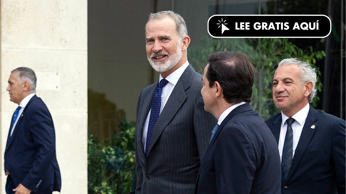 El copioso menú del rey Felipe en su visita a Burgos: «Pidió paletilla; es la parte que le gusta»