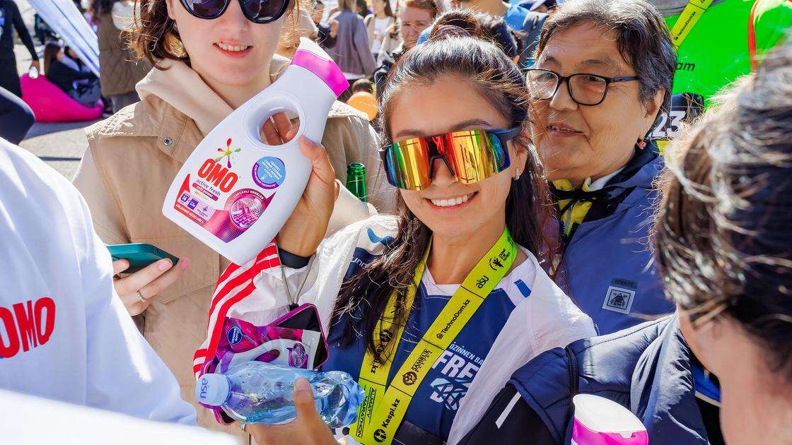 Достичь цели и остаться свежим: как Omo поддержал Almaty Marathon