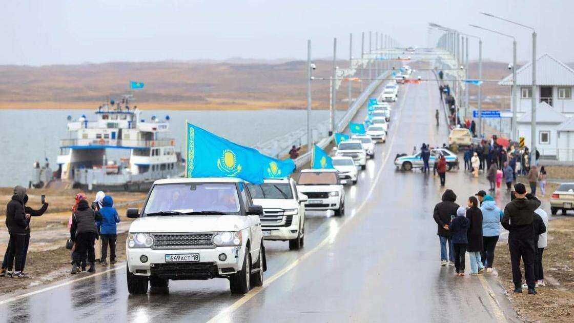 В День Республики в ВКО отпраздновали открытие нового моста через Бухтарминское водохранилище