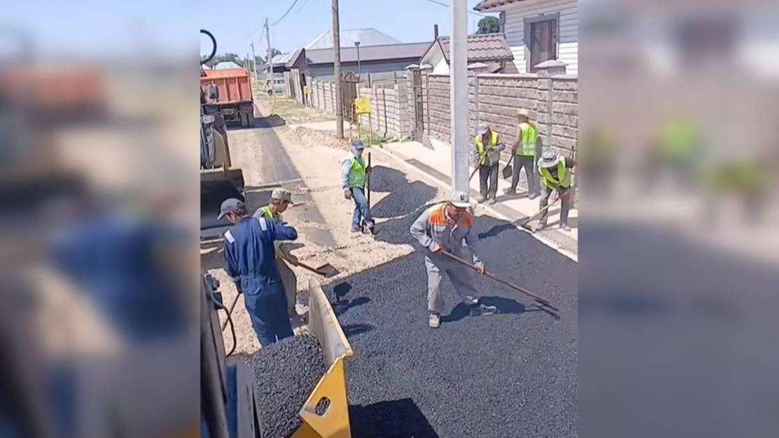 Асфальт у дома олимпийца Сметова: аким разъяснил ситуацию