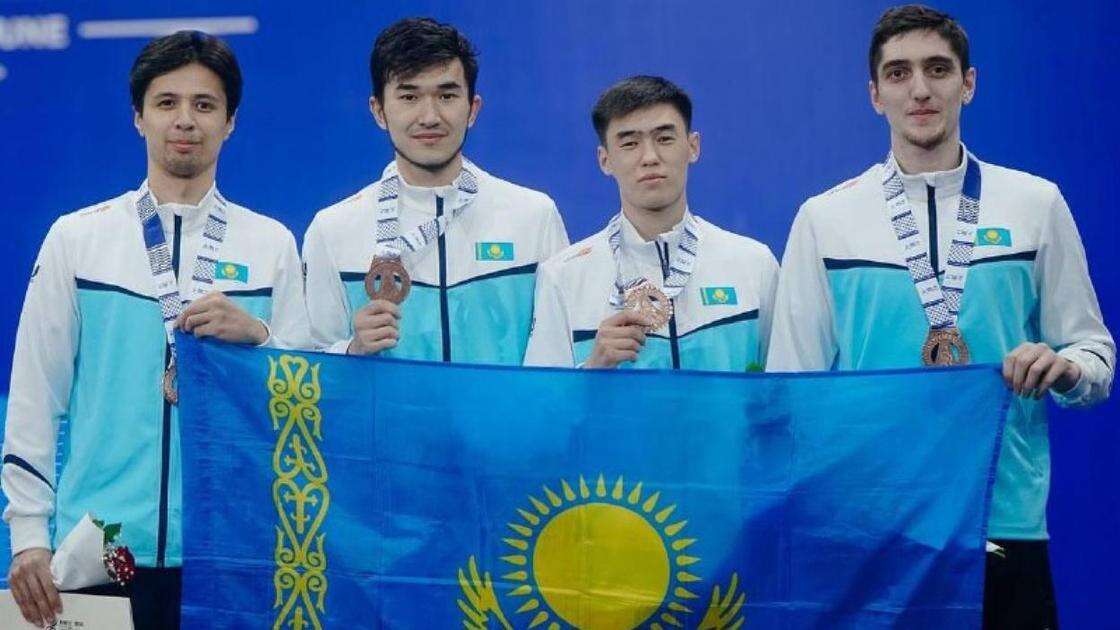 Сборная Казахстана завоевала бронзовую медаль чемпионата Азии в Кувейте