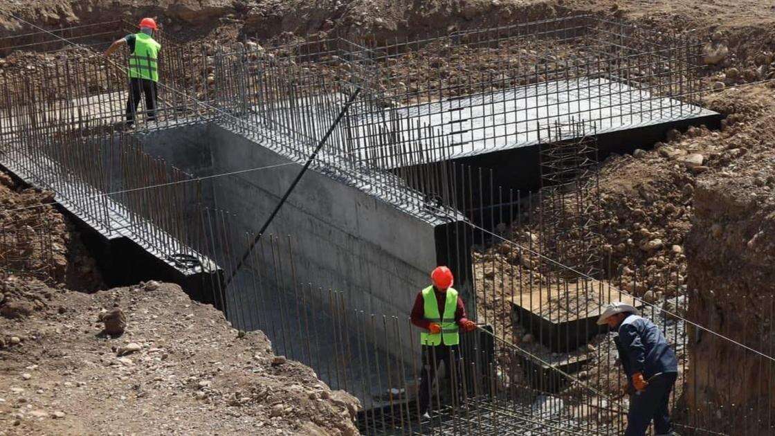 В Туркестане строятся малые гидроэлектростанции