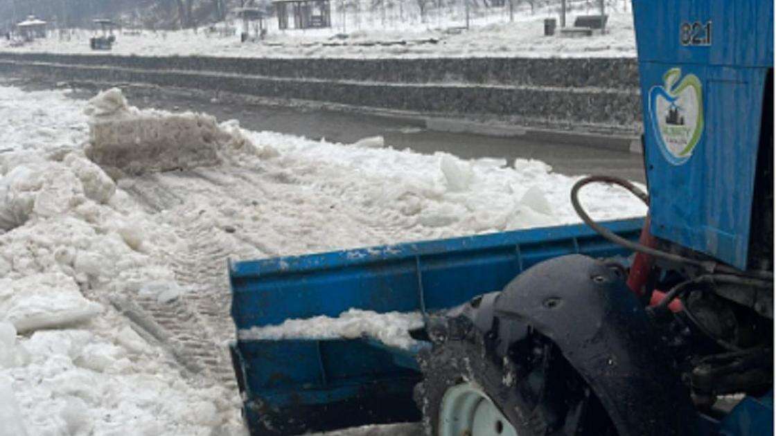 Паводок произошел на реке Есентай в Алматы