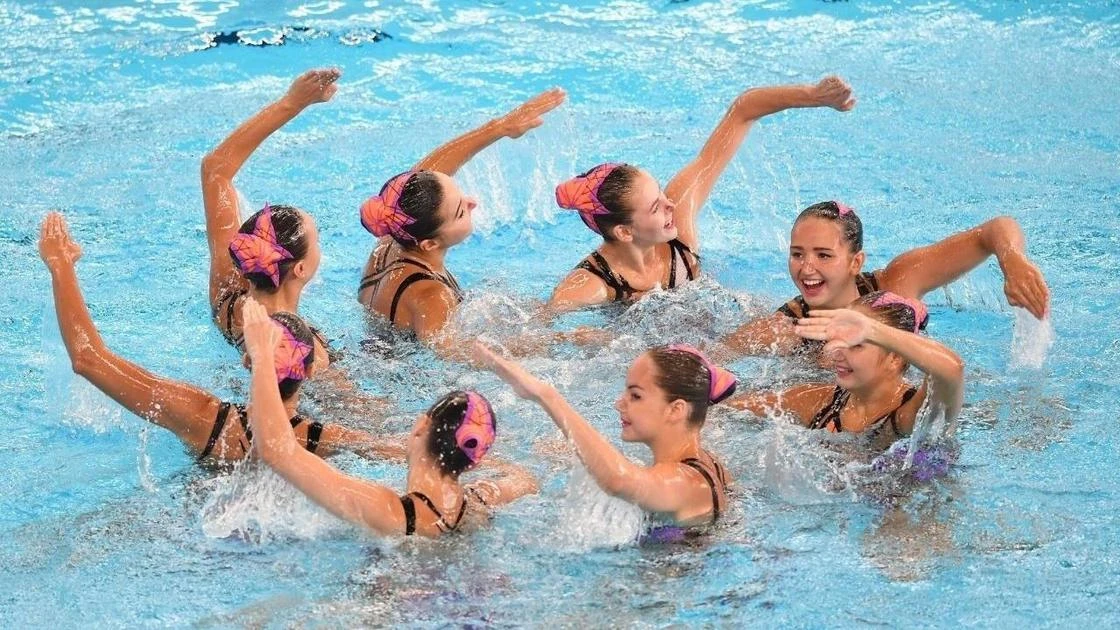 Сборная Казахстана стала призером этапа Кубка мира по артистическому плаванию