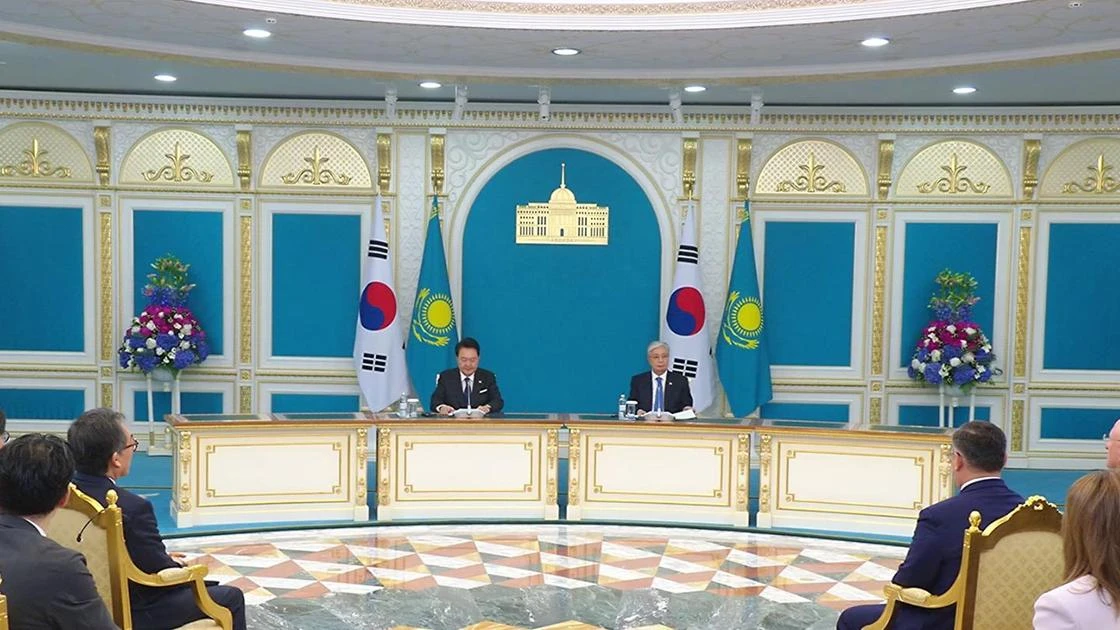 Президенты Казахстана и Кореи приняли совместное заявление
