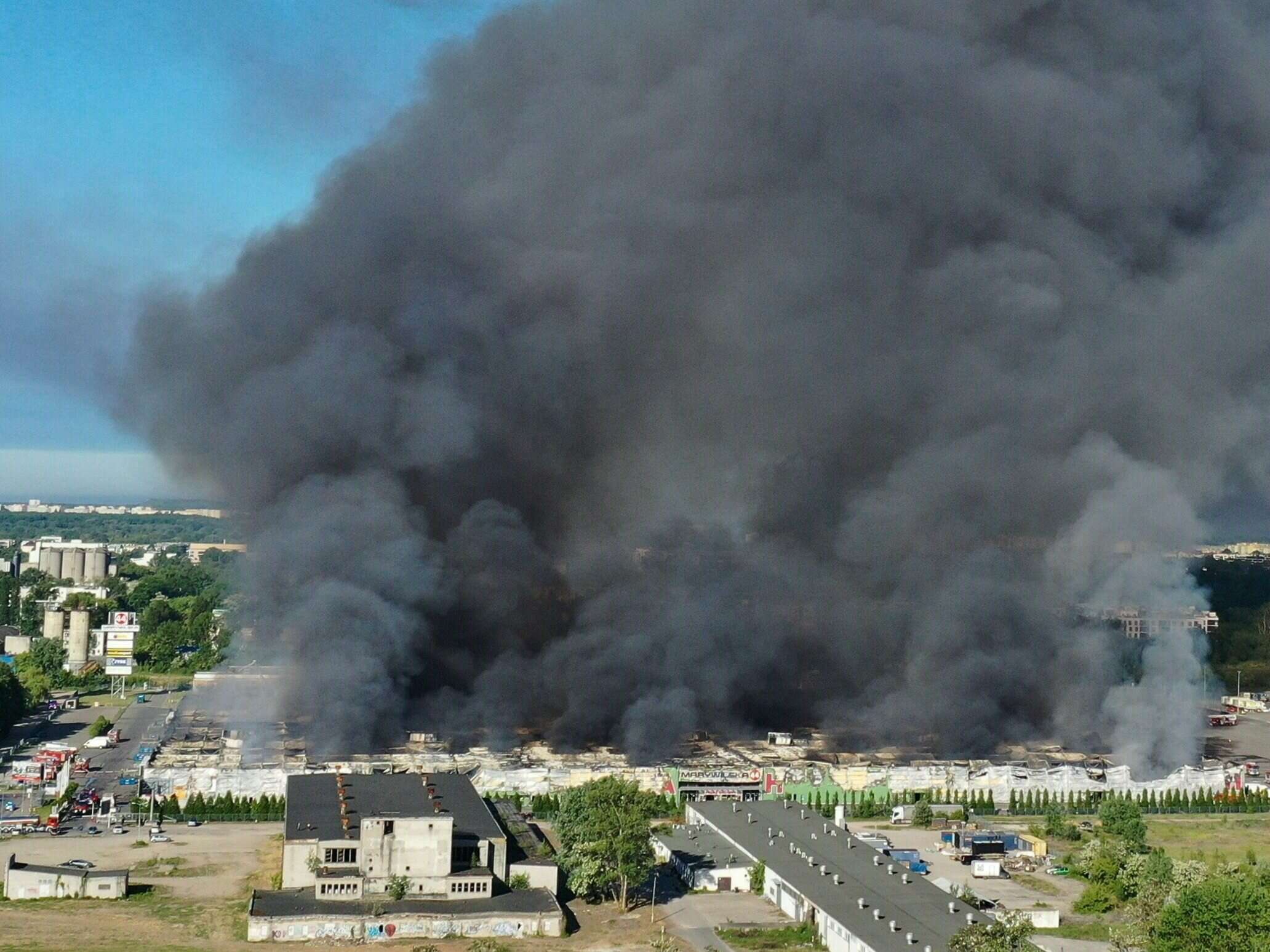 Likwidacja Stadionu, bitwa o KDT, teraz pożar przy Marywilskiej