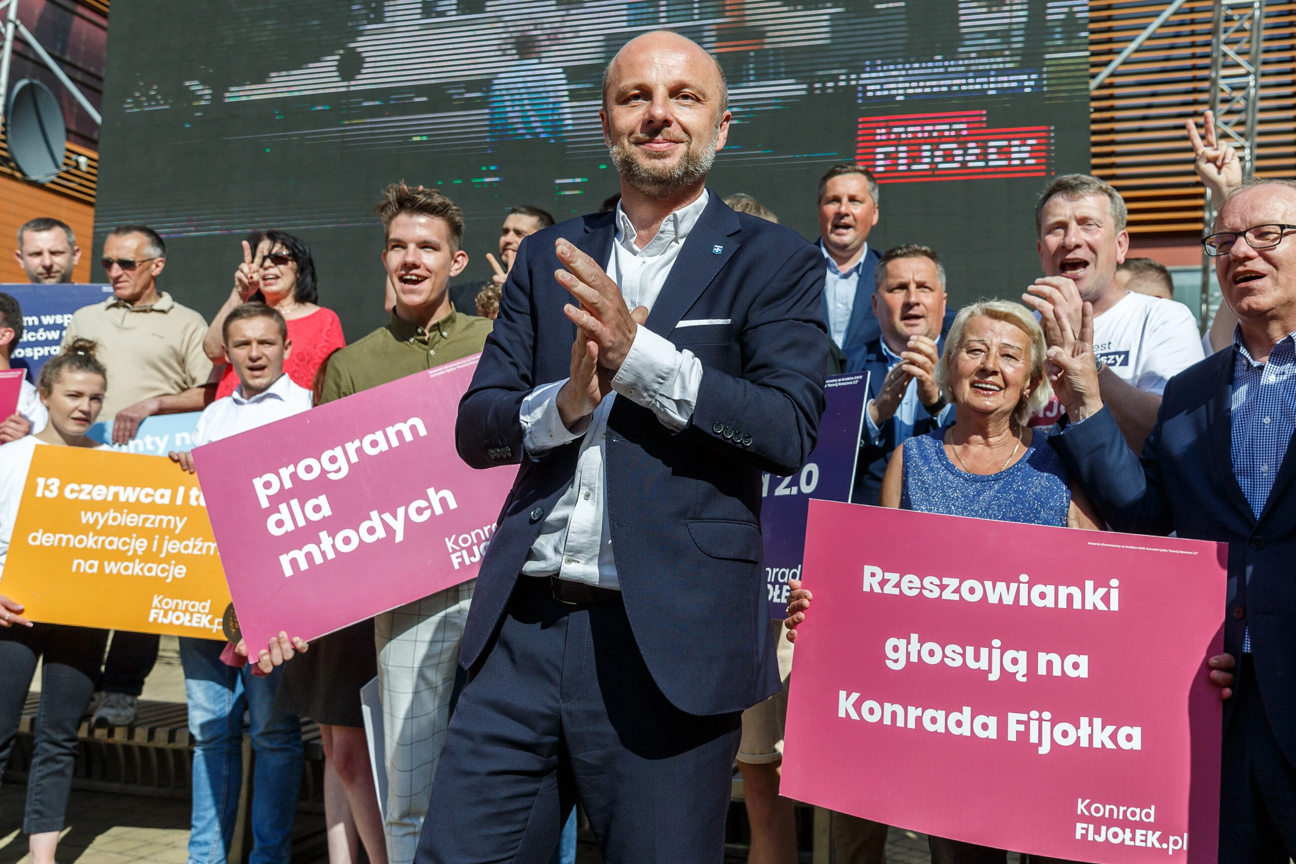 Fijołek we łzach dziękował rzeszowianom. „Najdłuższa kampania w historii nowoczesnej Europy”