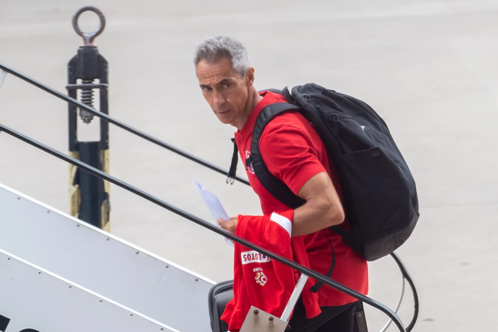 Euro 2020. Sousa zirytował się na dziennikarza. Dziwne pytanie w TVP