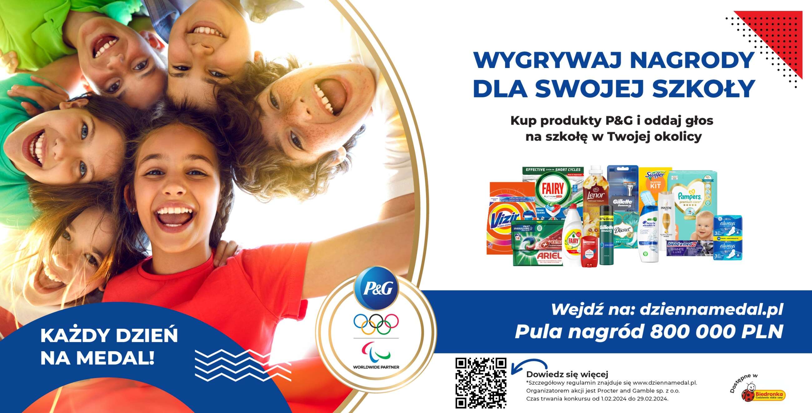 Business Use Procter & Gamble po raz kolejny wspiera przyszłych mistrzów sportu