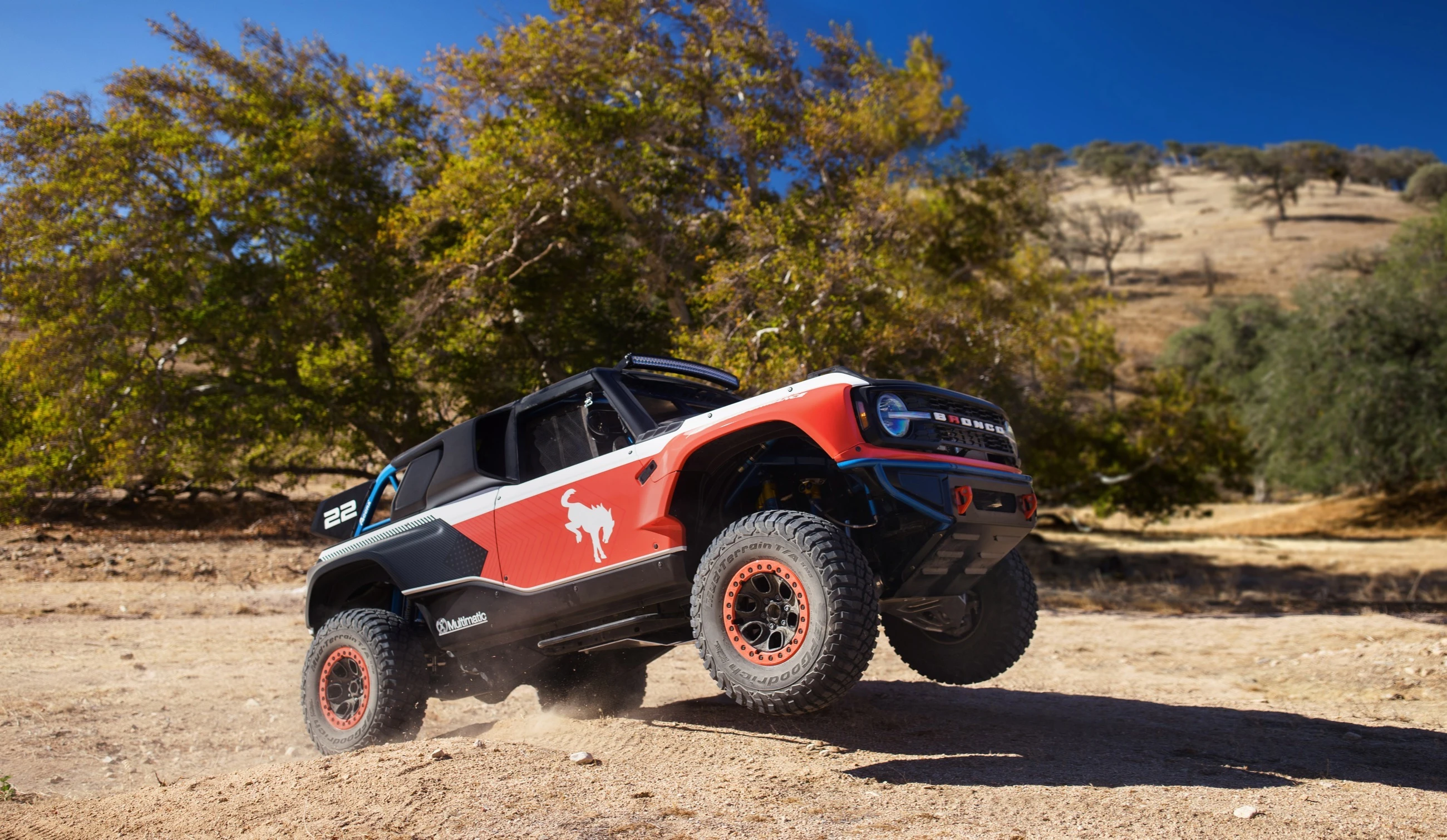 400-konne, ekstremalne Bronco. Desert Racer wystartuje w Baja 1000