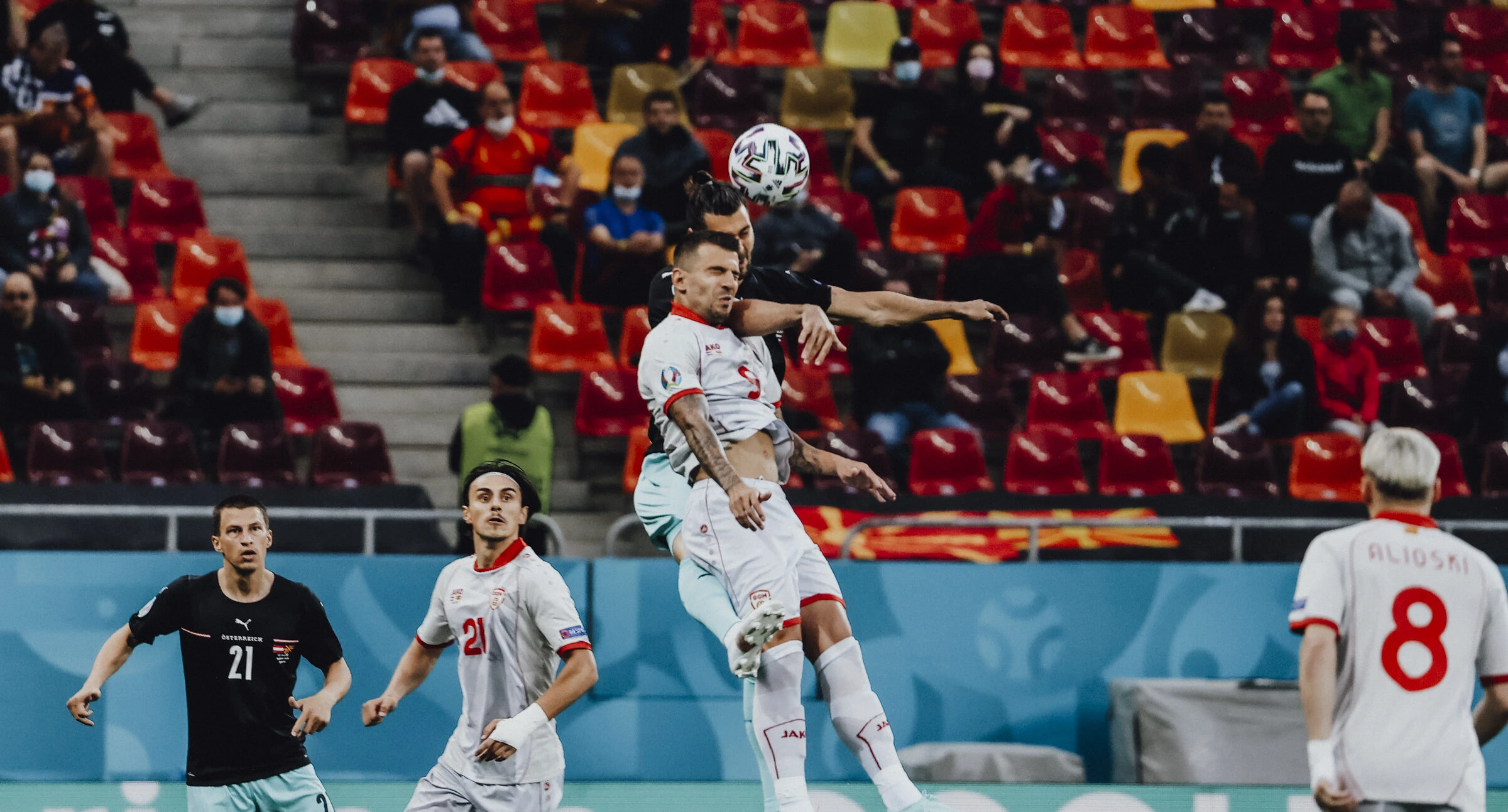 Austria - Macedonia Płn. Pierwszy triumf Austriaków w historii ich występów na mistrzostwach Europy