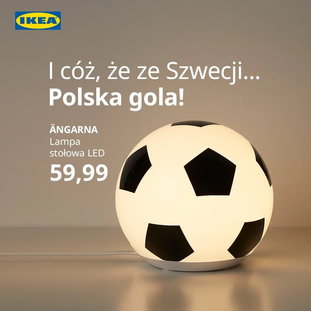 Euro 2020. IKEA kibicuje reprezentacji Polski. „I cóż, że ze Szwecji...”