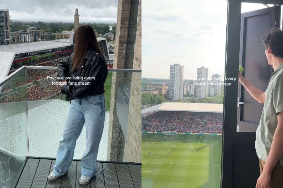 Jovem atrai homens por ter imóvel com vista para estádio de futebol