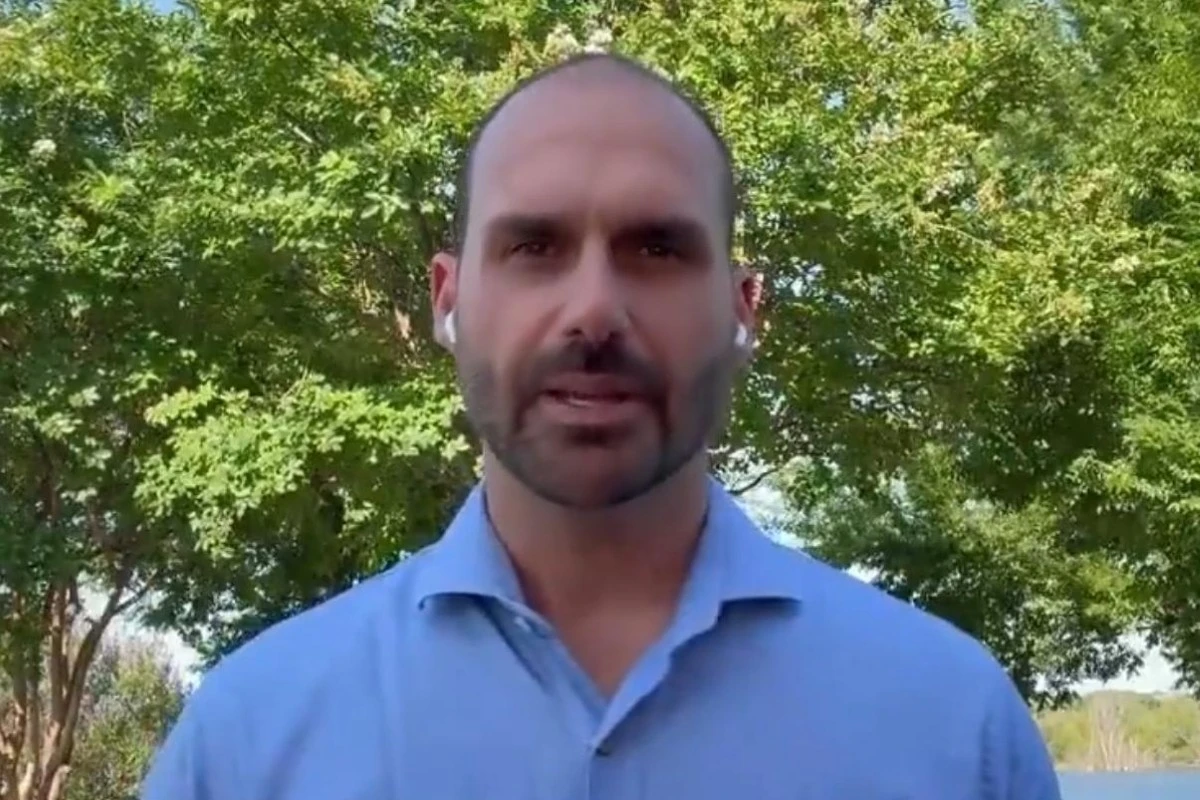 Eduardo Bolsonaro diz que não será preso se for condenado por Moraes