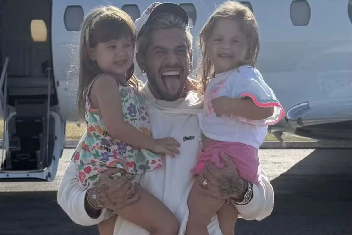 Zé Felipe expõe áudio da filha em meio a divórcio: “Coração apertado”
